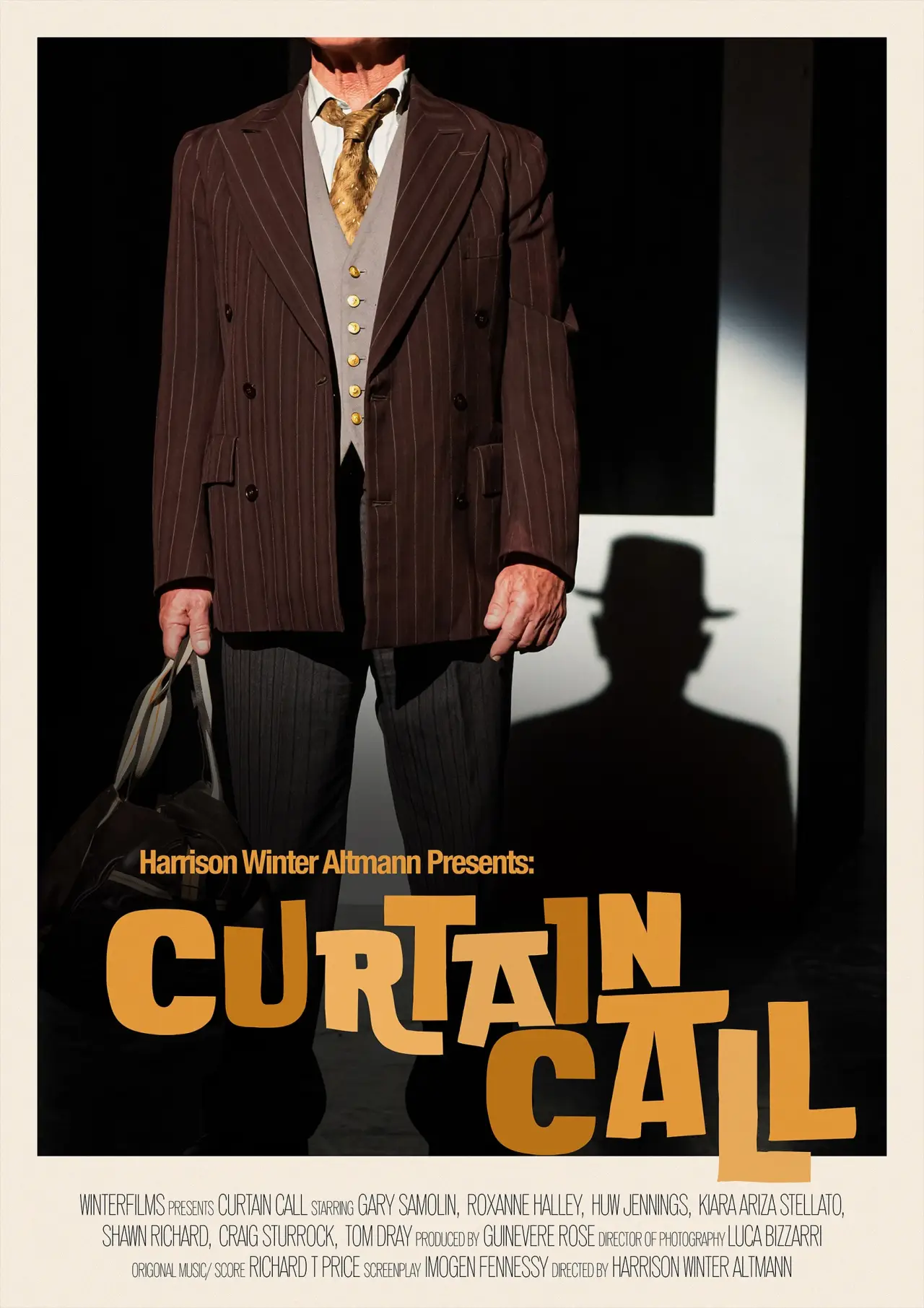 Plakat filmowy "Curtain Call"