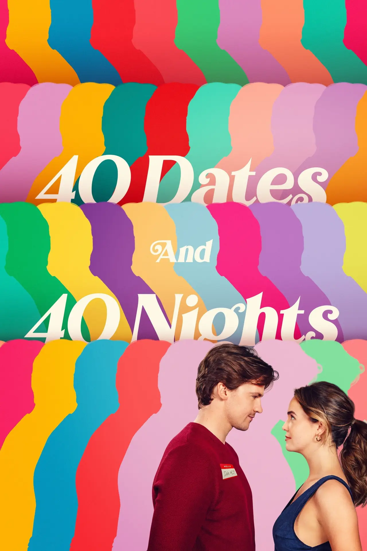 Plakat filmowy "40 Dates and 40 Nights"