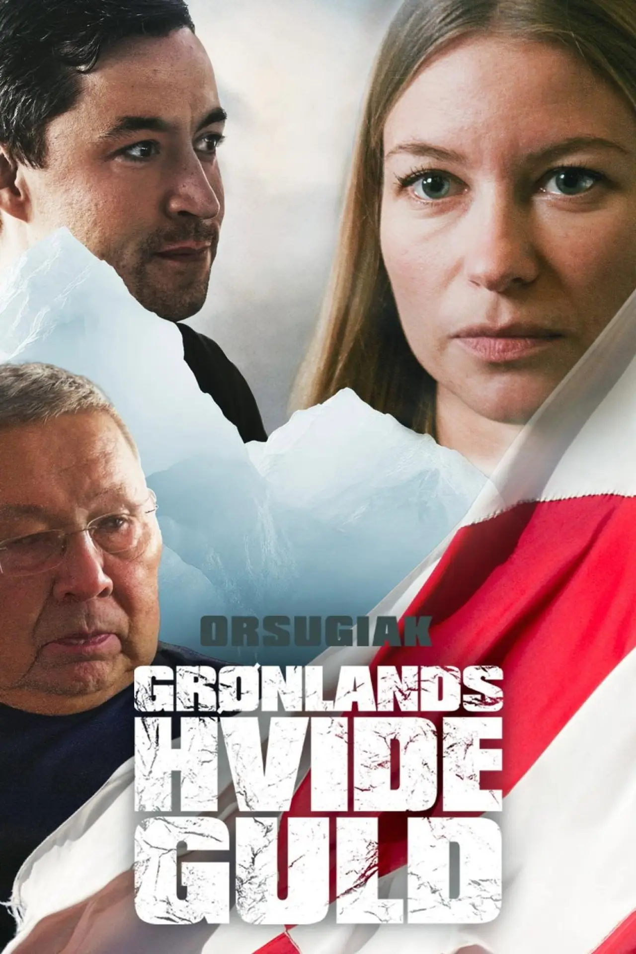Plakat filmowy "Grønlands hvide guld"