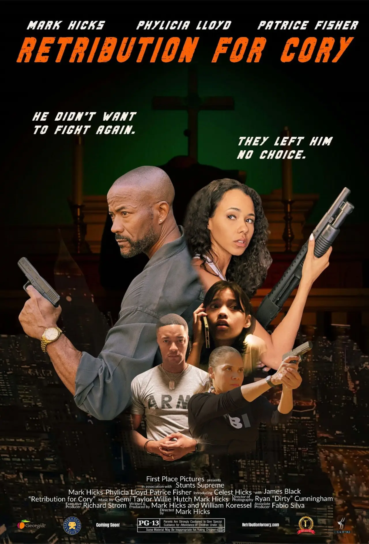 Plakat filmowy "Retribution for Cory"
