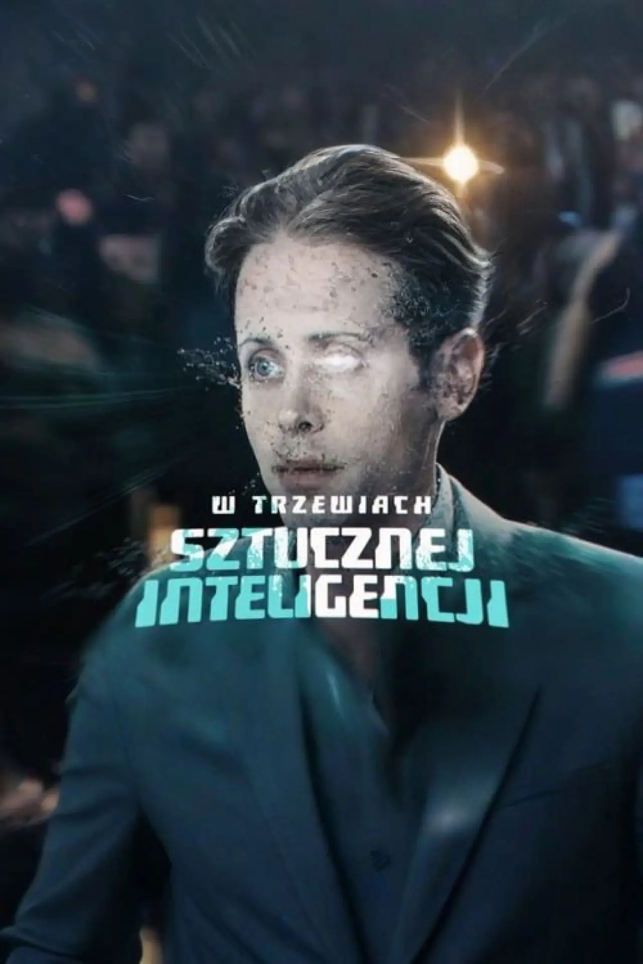 Plakat filmowy "W trzewiach sztucznej inteligencji"