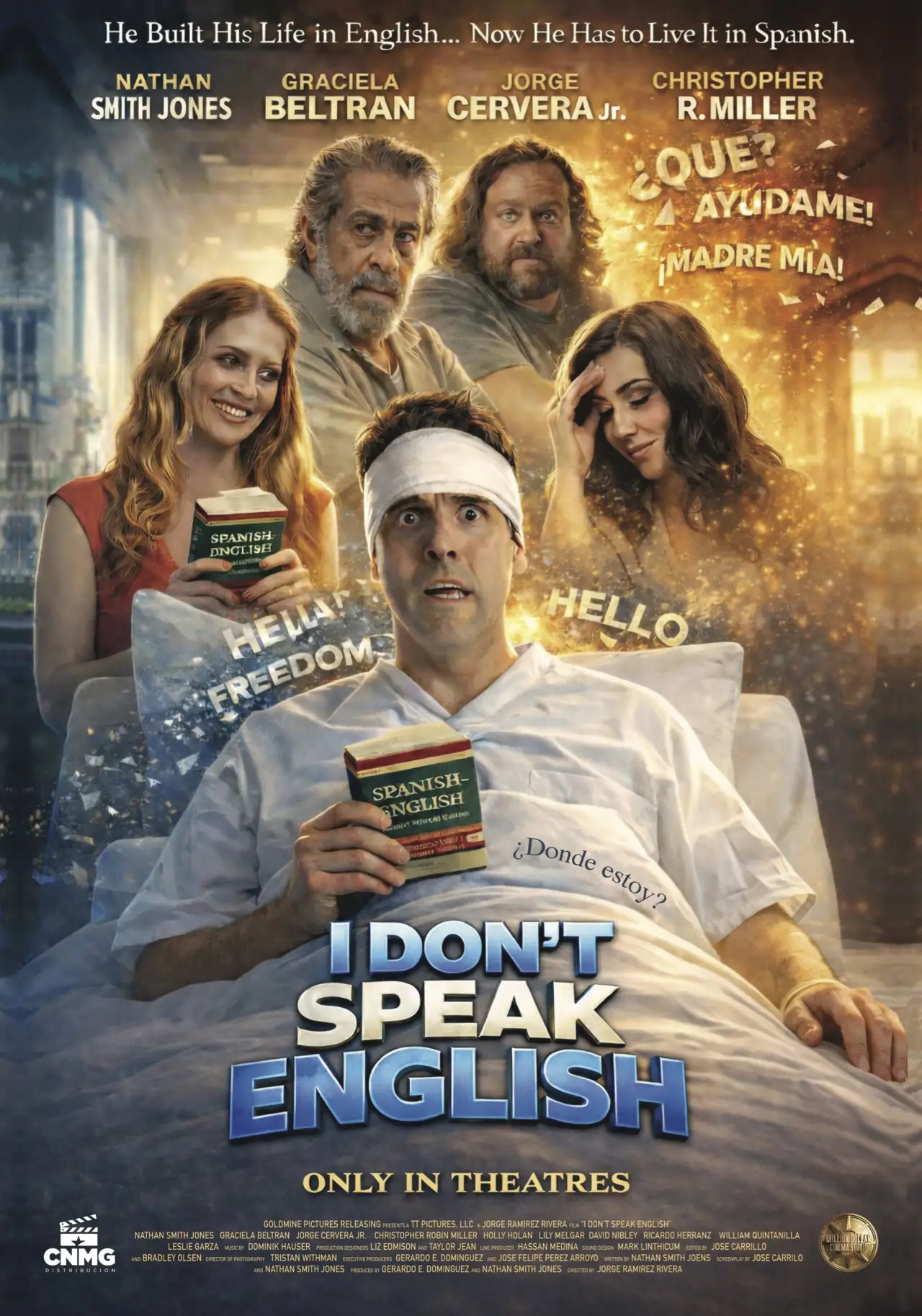 Plakat filmowy "Tongue Tied"