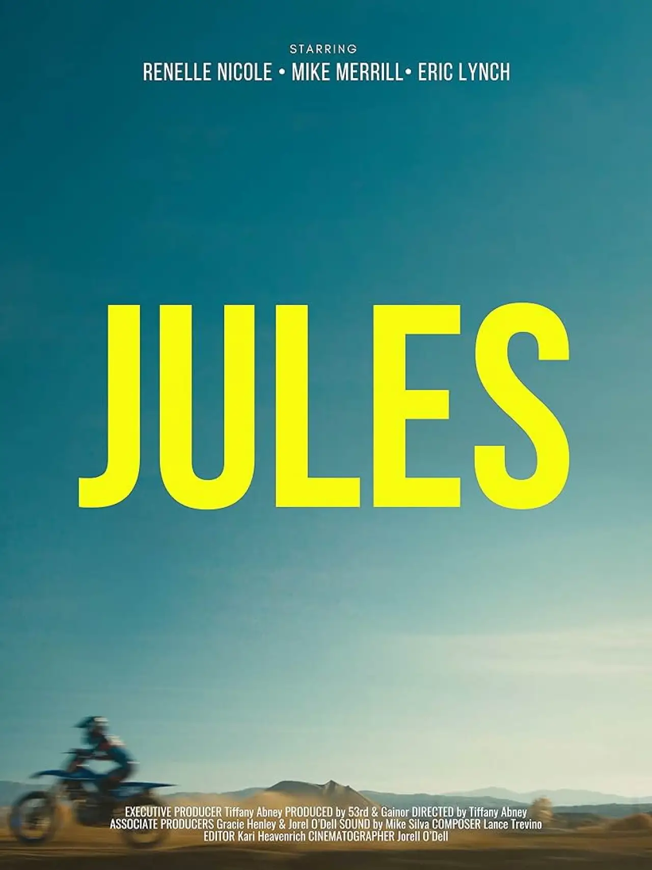 Plakat filmowy "Jules"