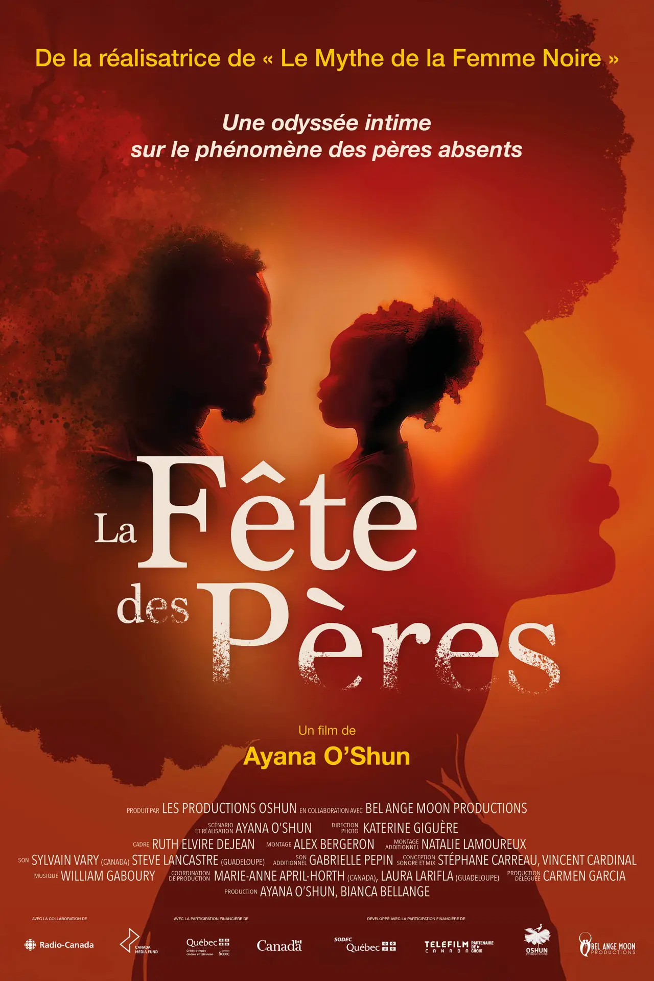 Plakat filmowy "La fête des pères"