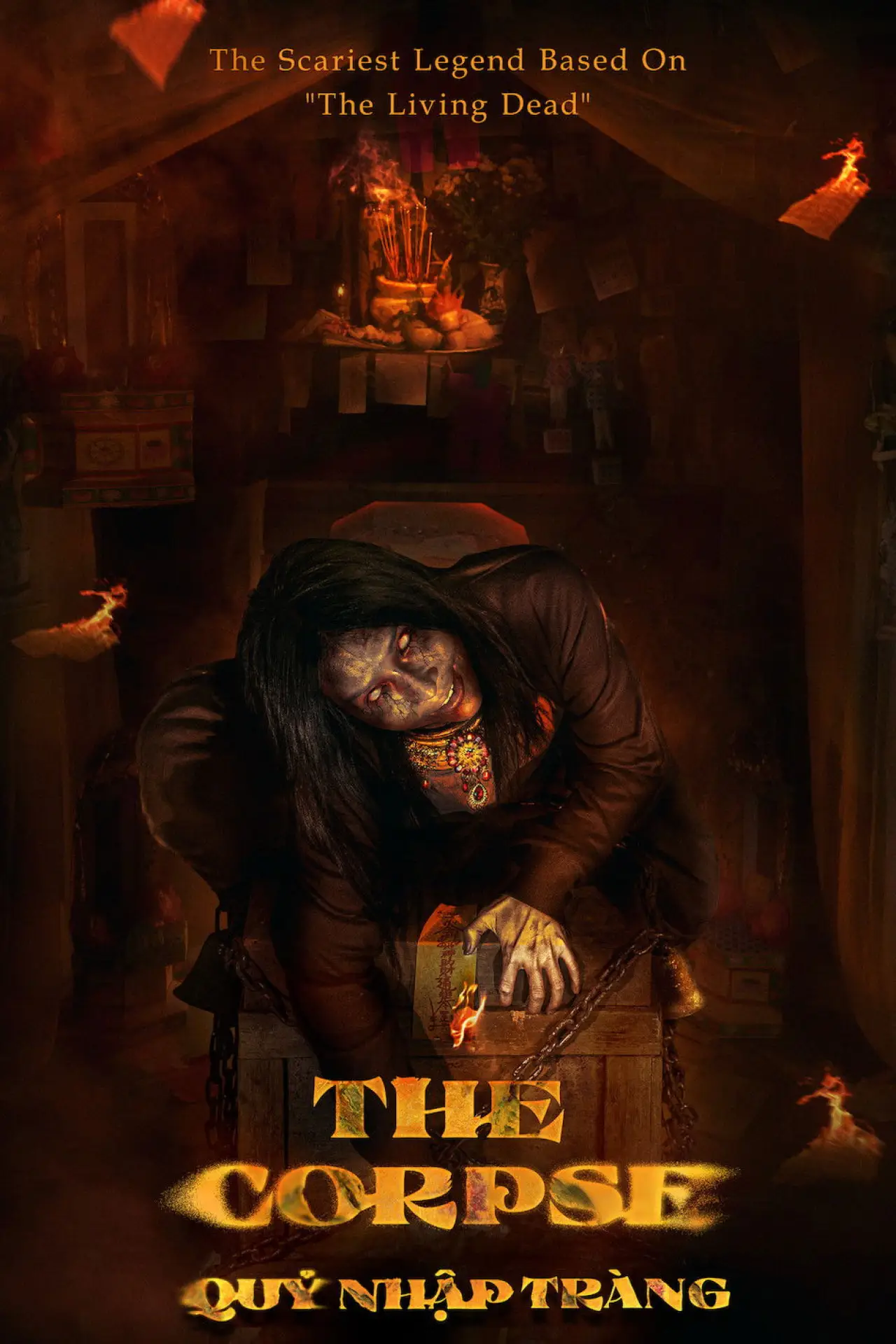 Plakat filmowy "Quỷ Nhập Tràng"
