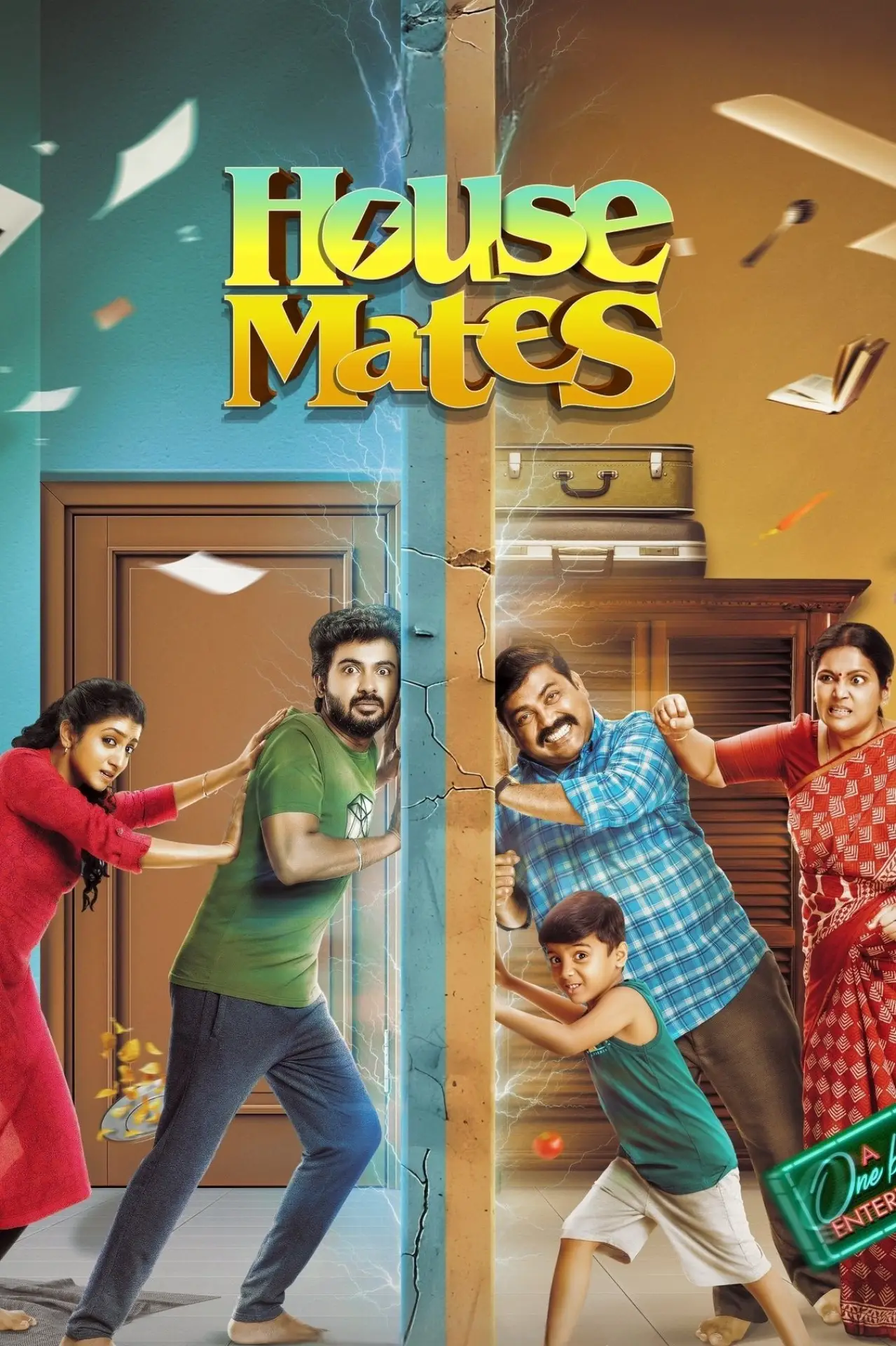 Plakat filmowy "ஹவுஸ் மேட்ஸ்"