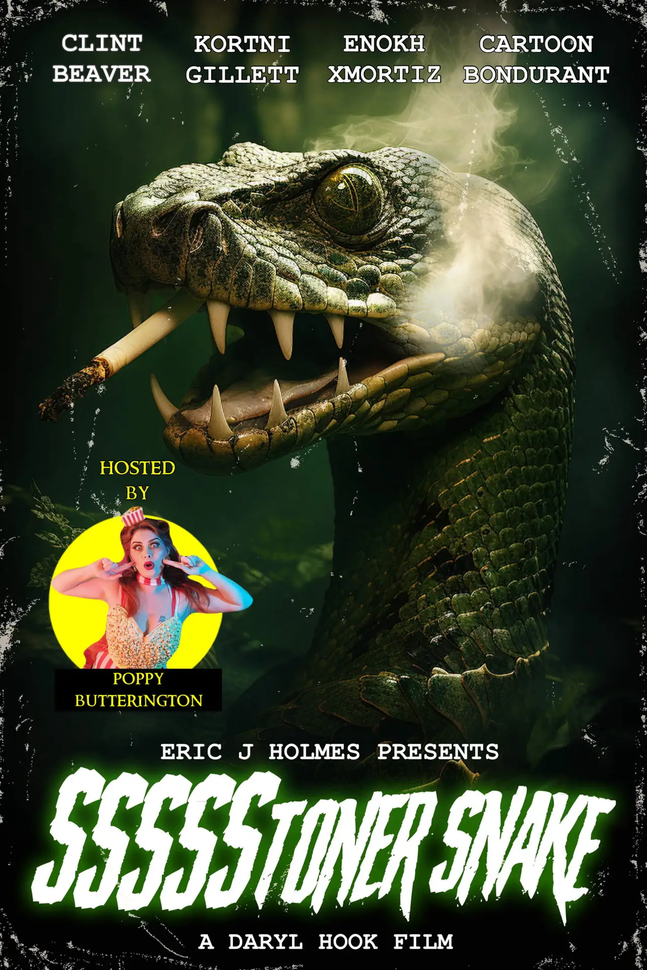 Plakat filmowy "Ssssstoner Snake"