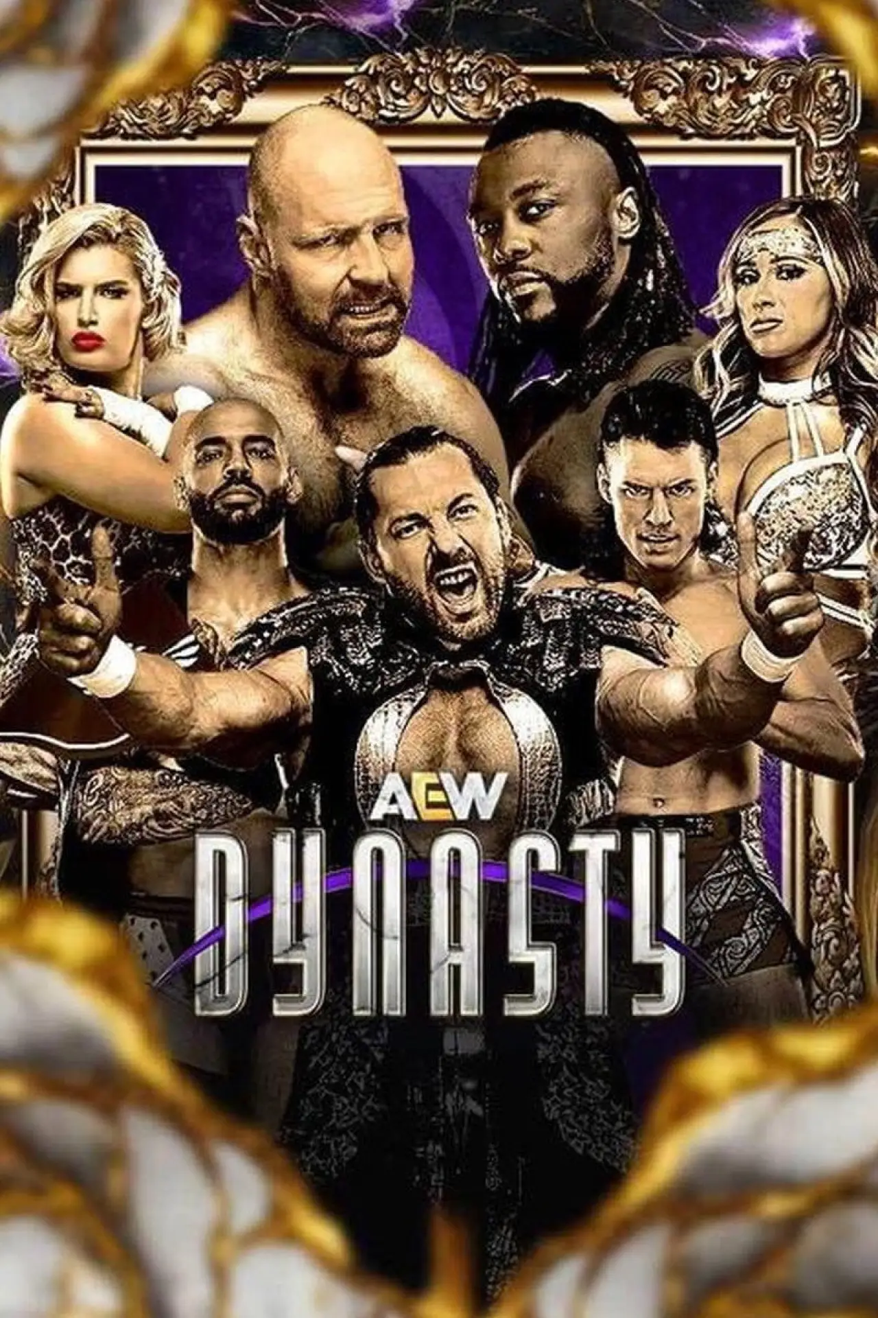 Plakat filmowy "AEW Dynasty 2025"