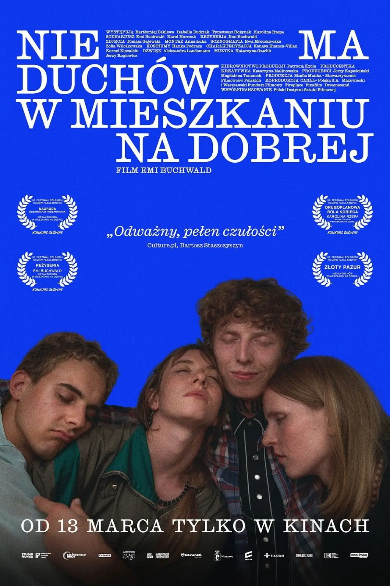 Plakat filmowy "Nie ma duchów w mieszkaniu na Dobrej"