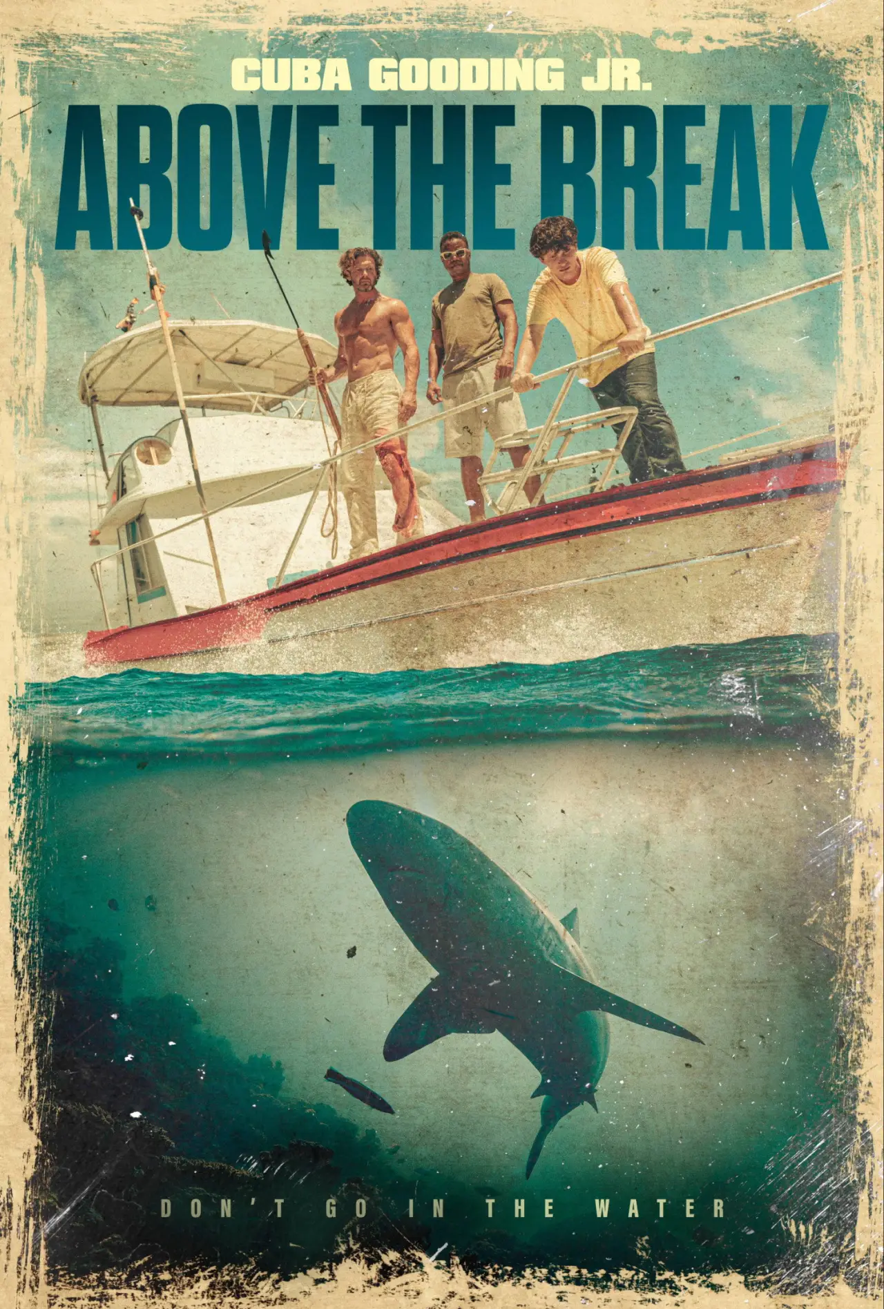 Plakat filmowy "Above the Break"