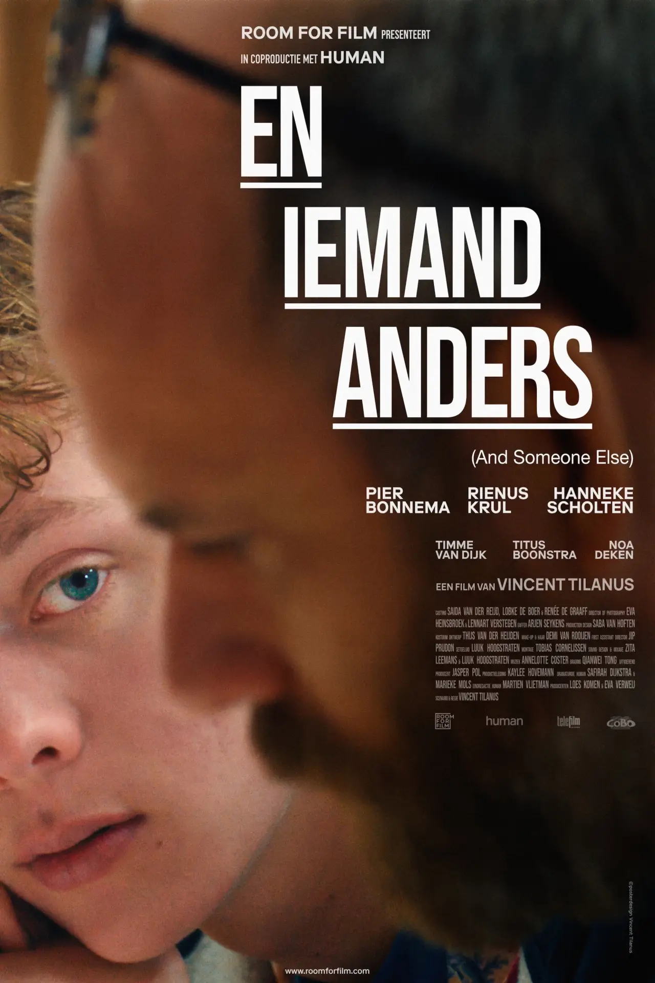 Plakat filmowy "En iemand anders"