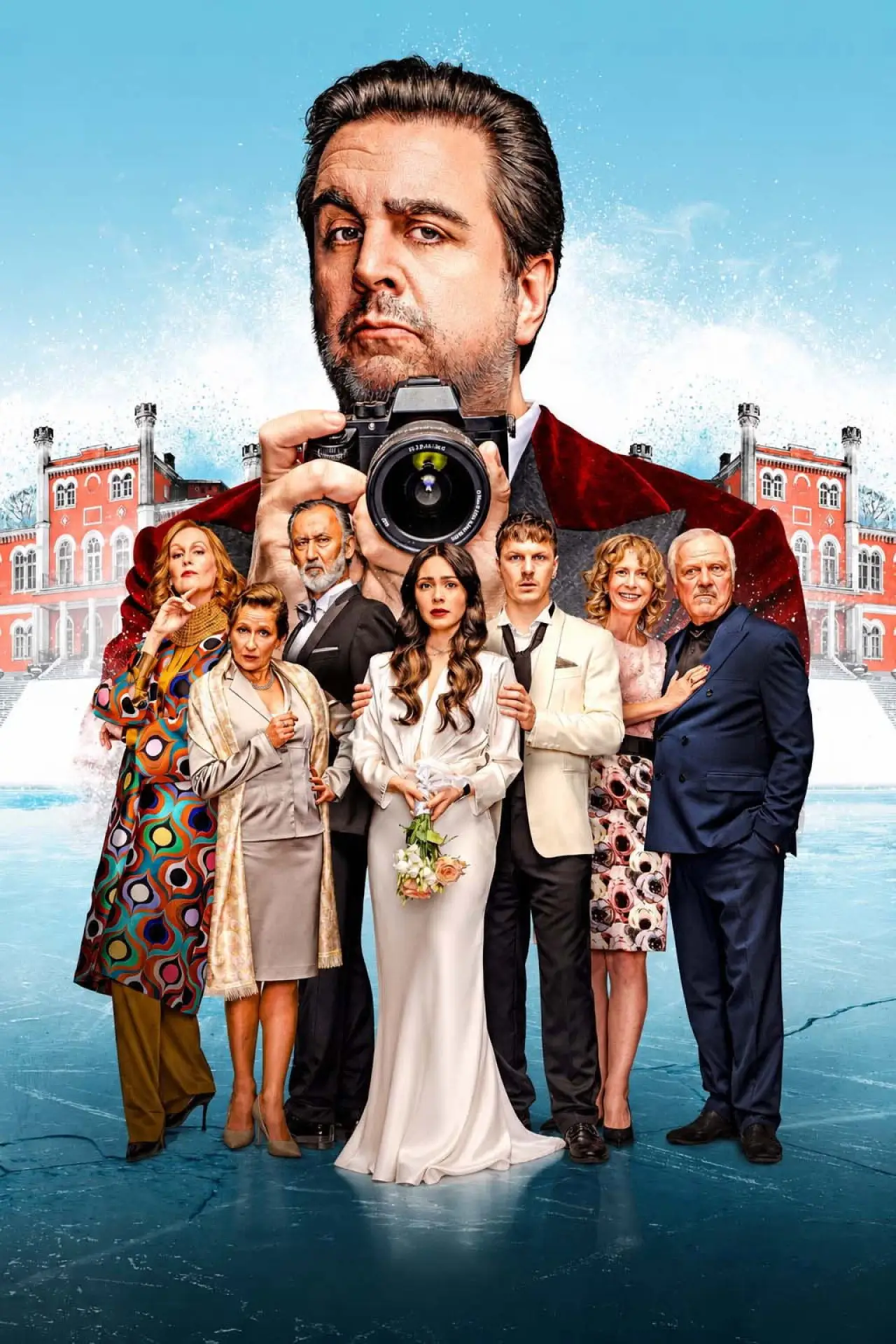 Plakat filmowy "Fabian i zabójcze wesele"