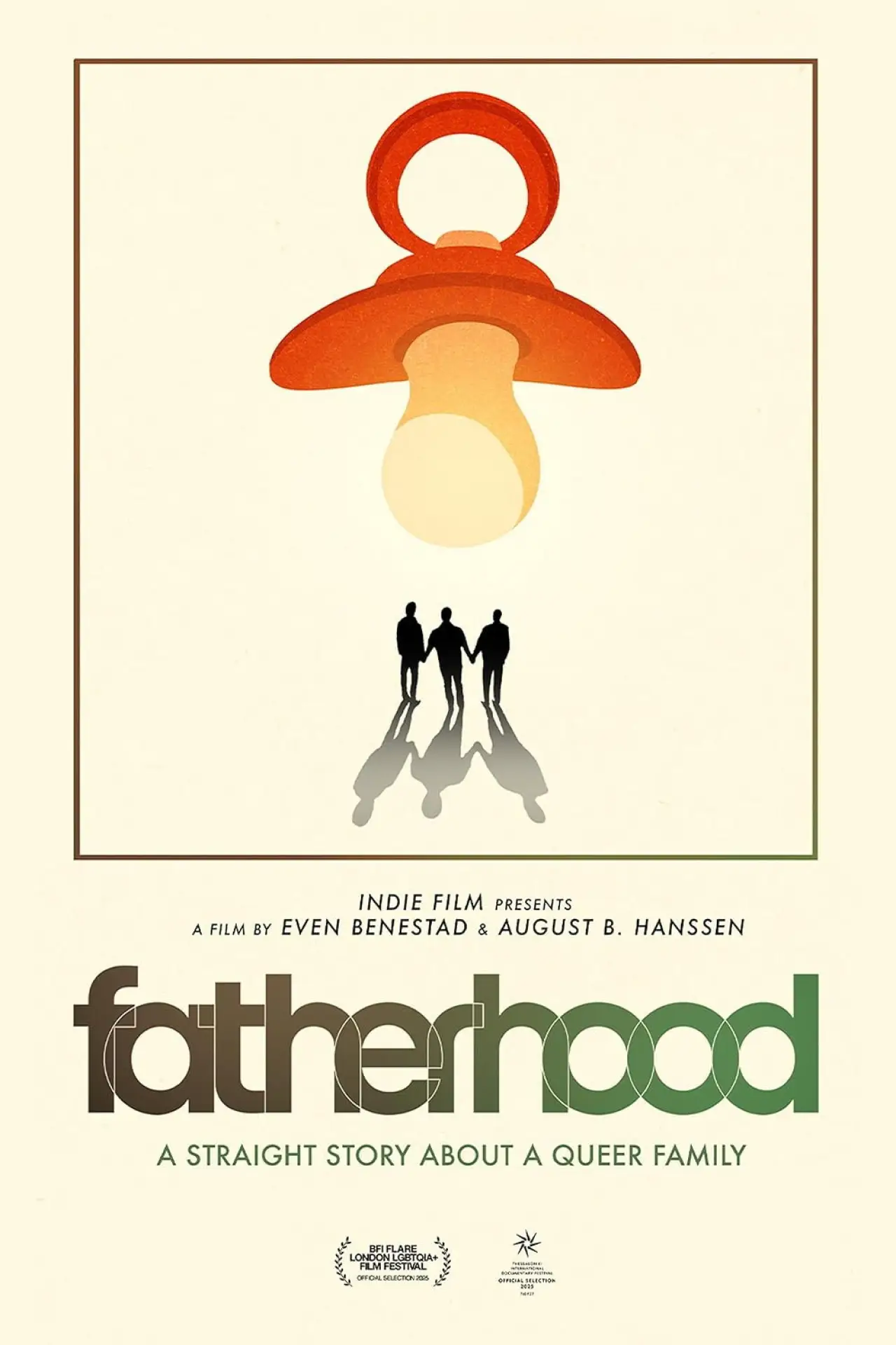 Plakat filmowy "Tre fedre"