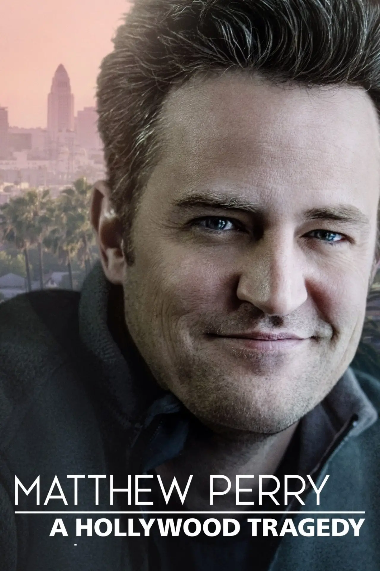 Plakat filmowy "Matthew Perry: A Hollywood Tragedy"