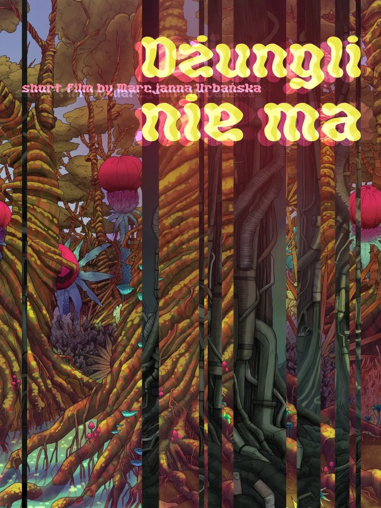 Plakat filmowy "Dżungli nie ma"