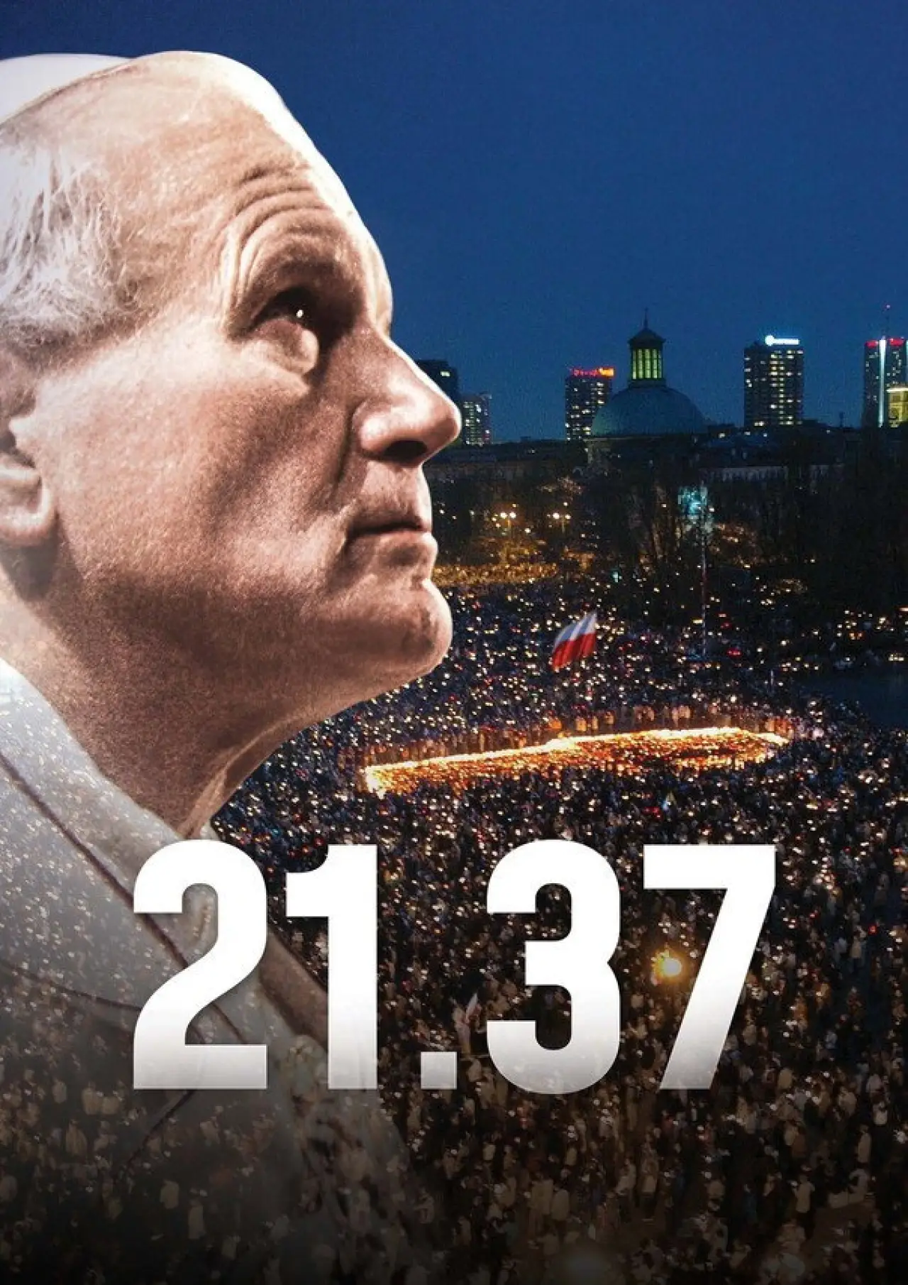 Plakat filmowy "21.37"