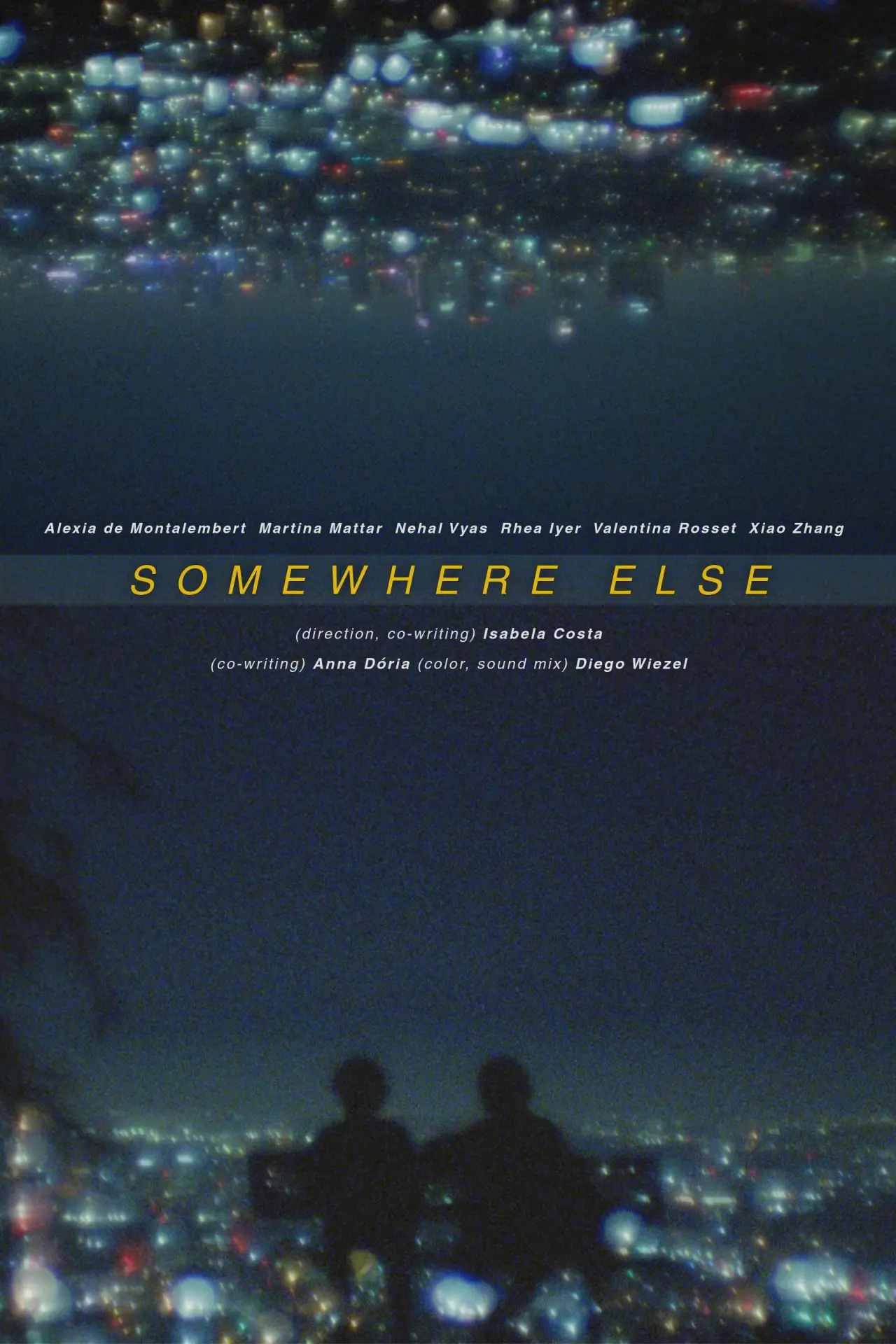 Plakat filmowy "Somewhere Else"