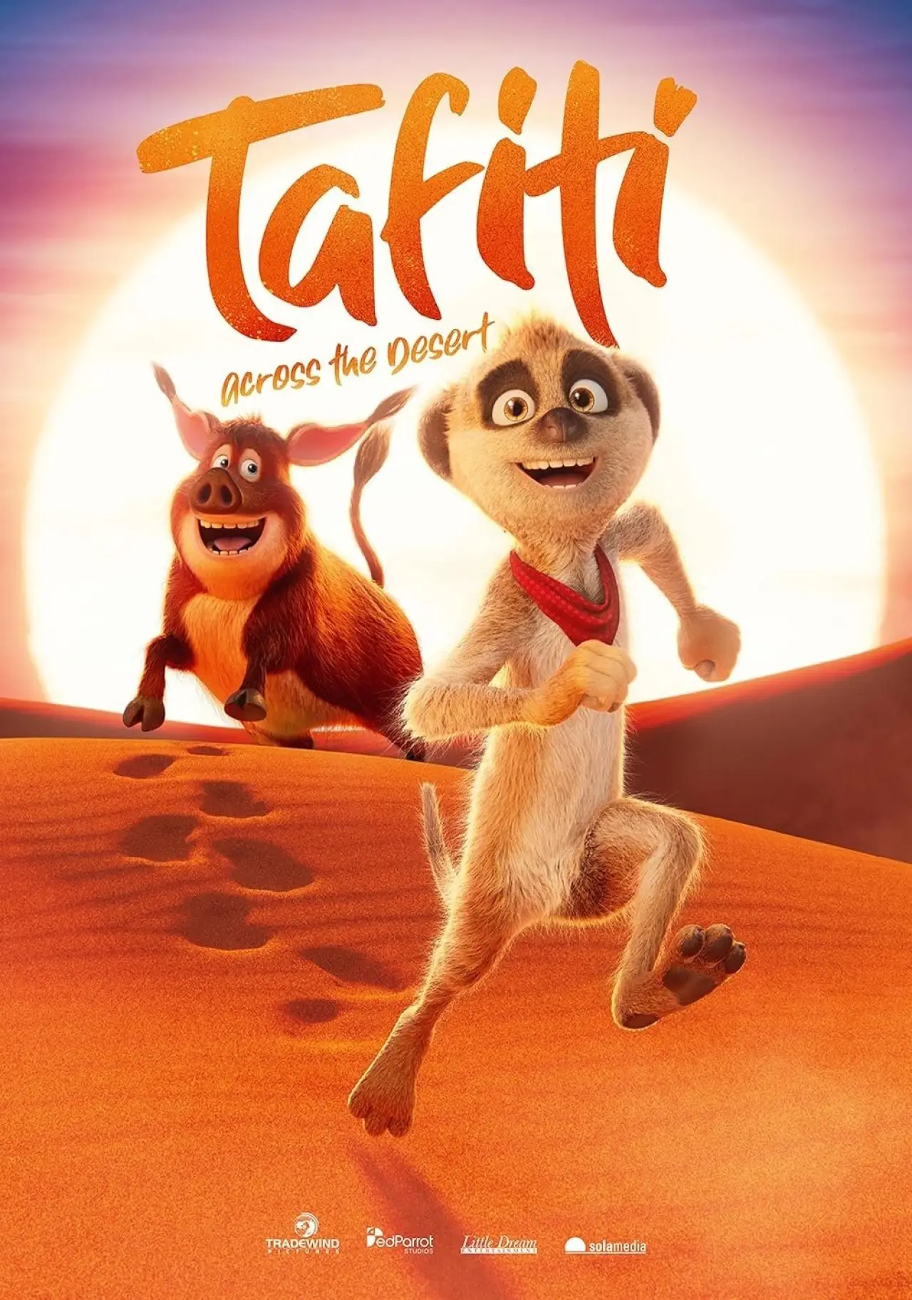 Plakat filmowy "Tafiti - Ab durch die Wüste"