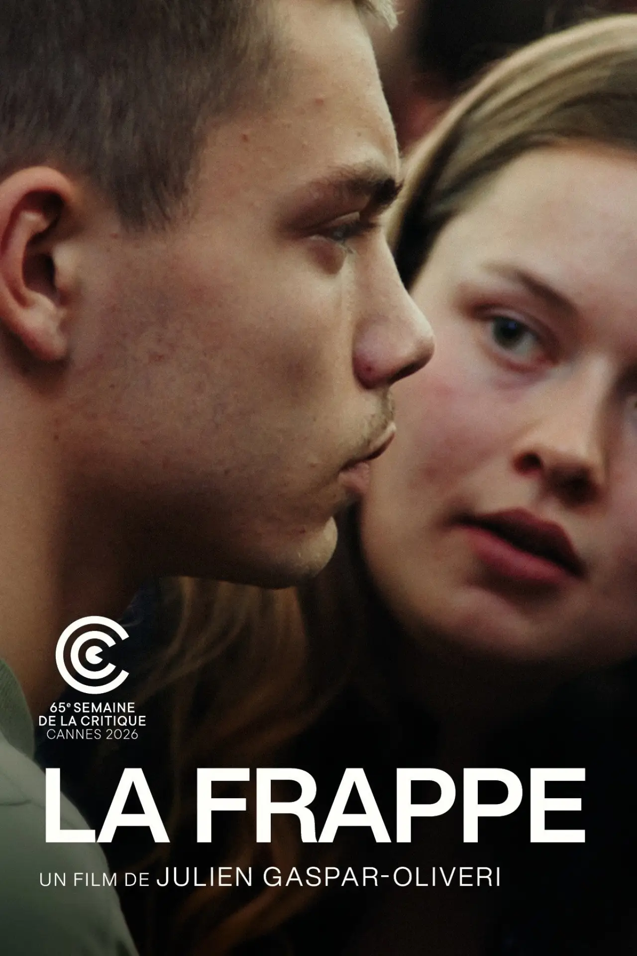 Plakat filmowy "La frappe"