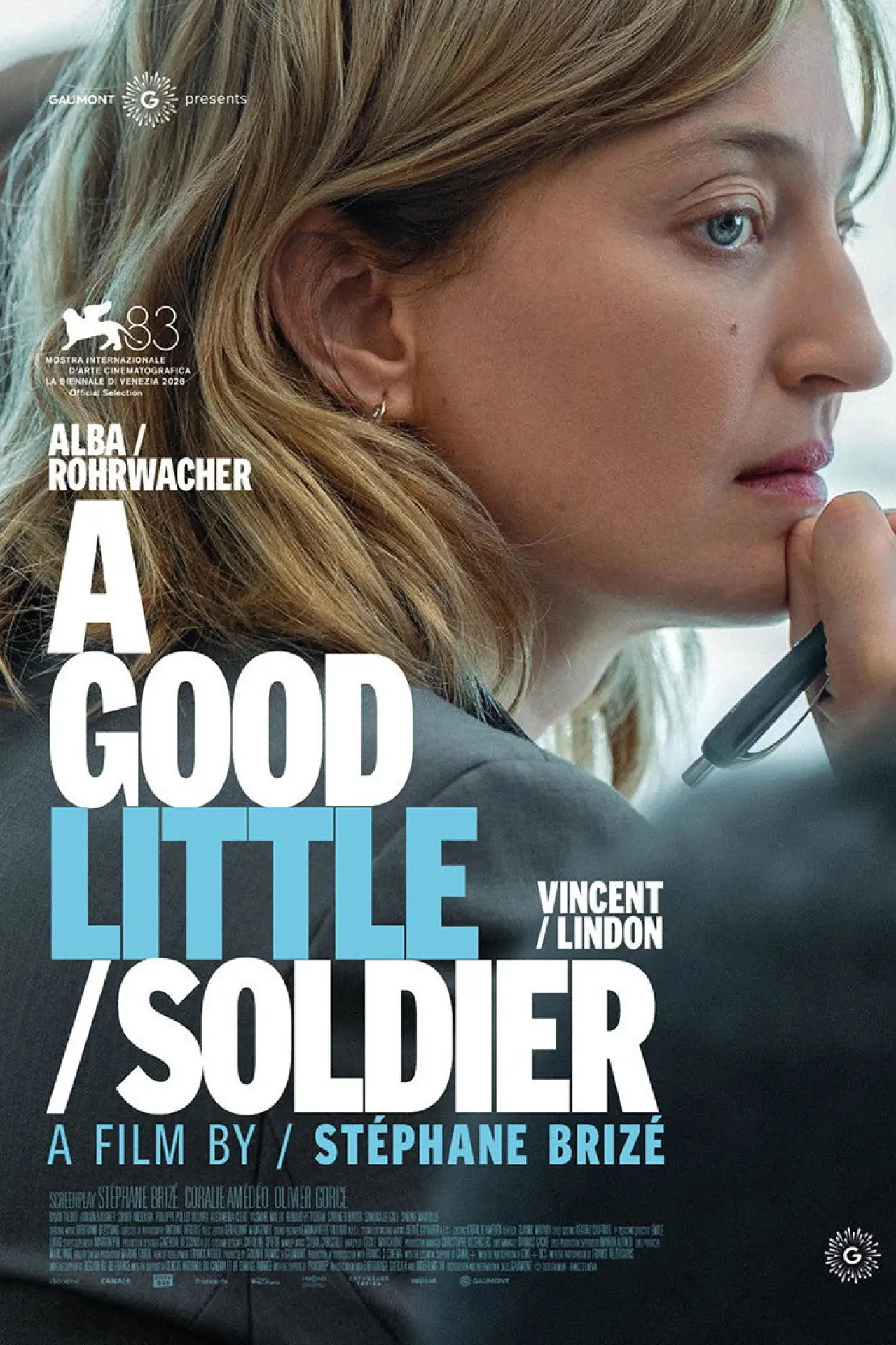 Plakat filmowy "Un bon petit soldat"