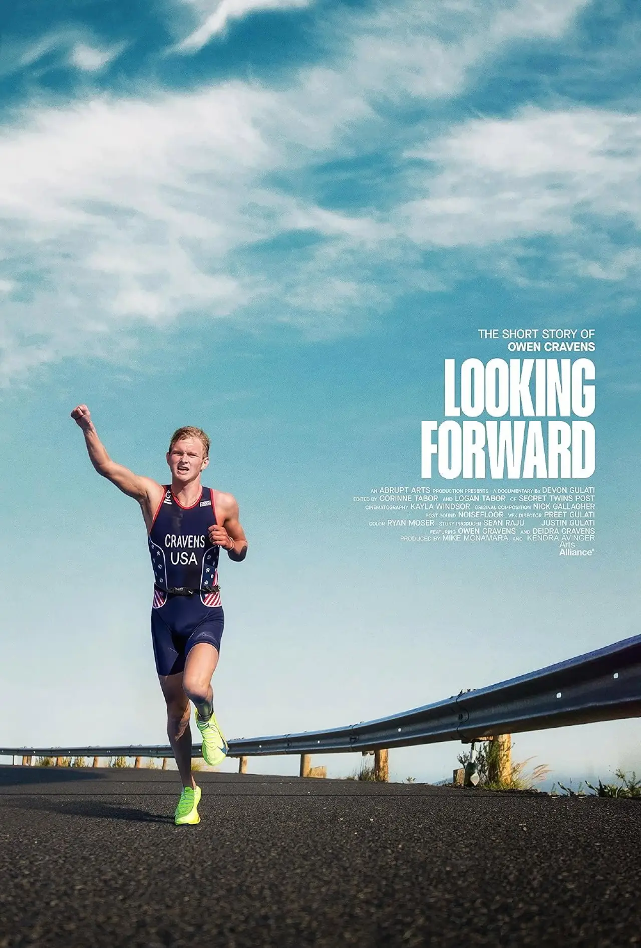 Plakat filmowy "Looking Forward"