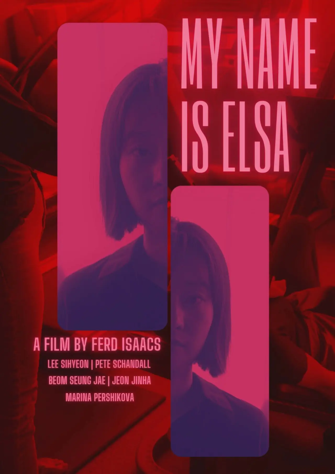 Plakat filmowy "My Name Is Elsa"