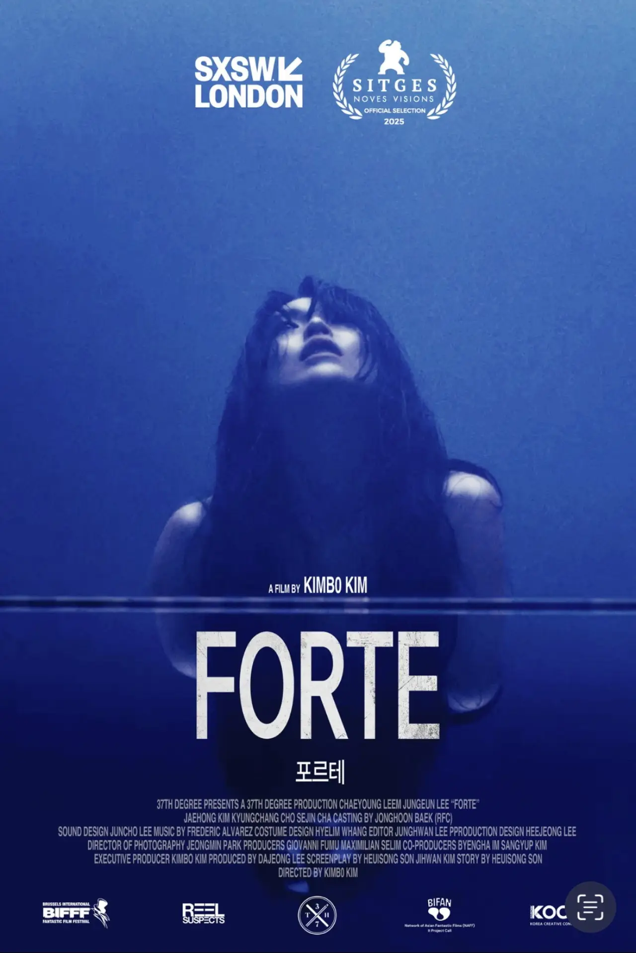 Plakat filmowy "포르테"