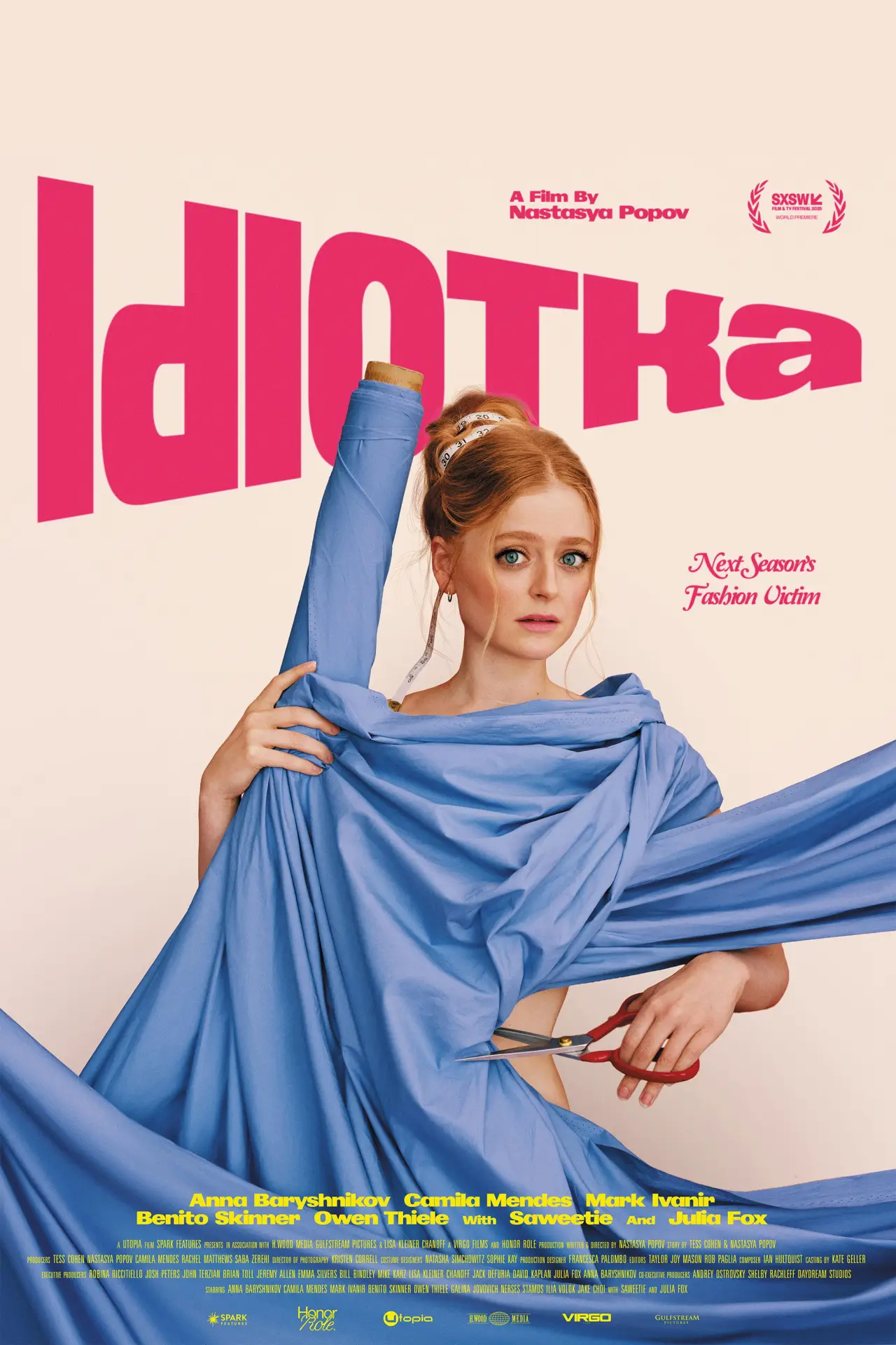 Plakat filmowy "Idiotka"