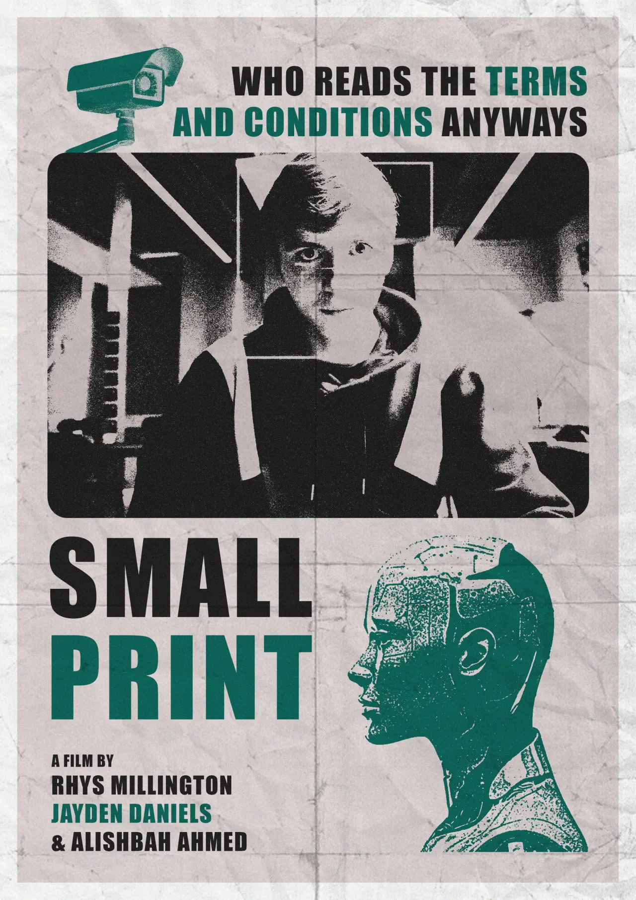 Plakat filmowy "SMALL PRINT"