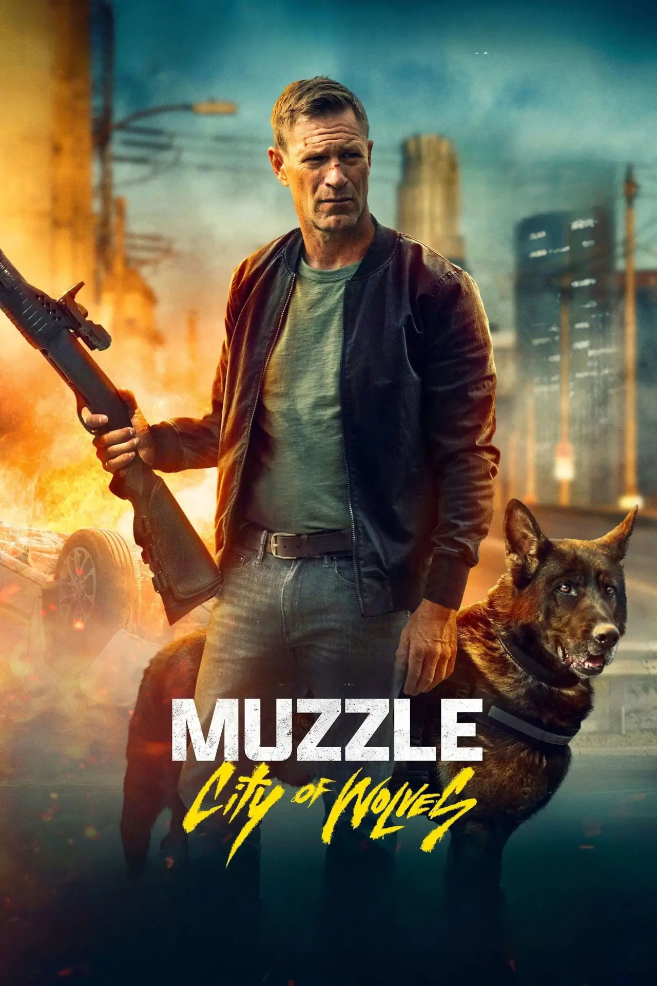 Plakat filmowy "Muzzle: City of Wolves"