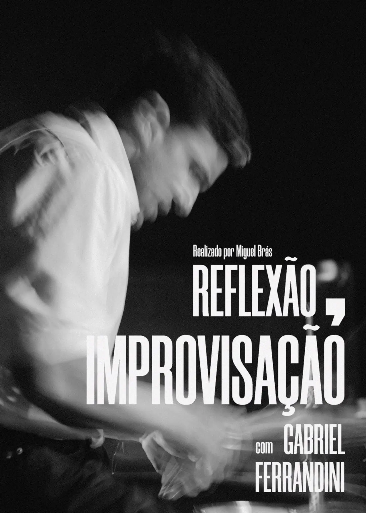 Plakat filmowy "Reflexão, Improvisação"