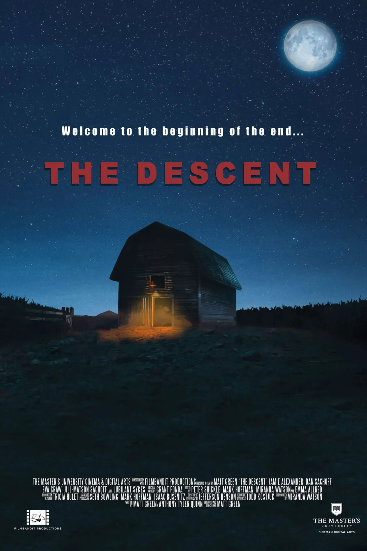 Plakat filmowy "The Descent"