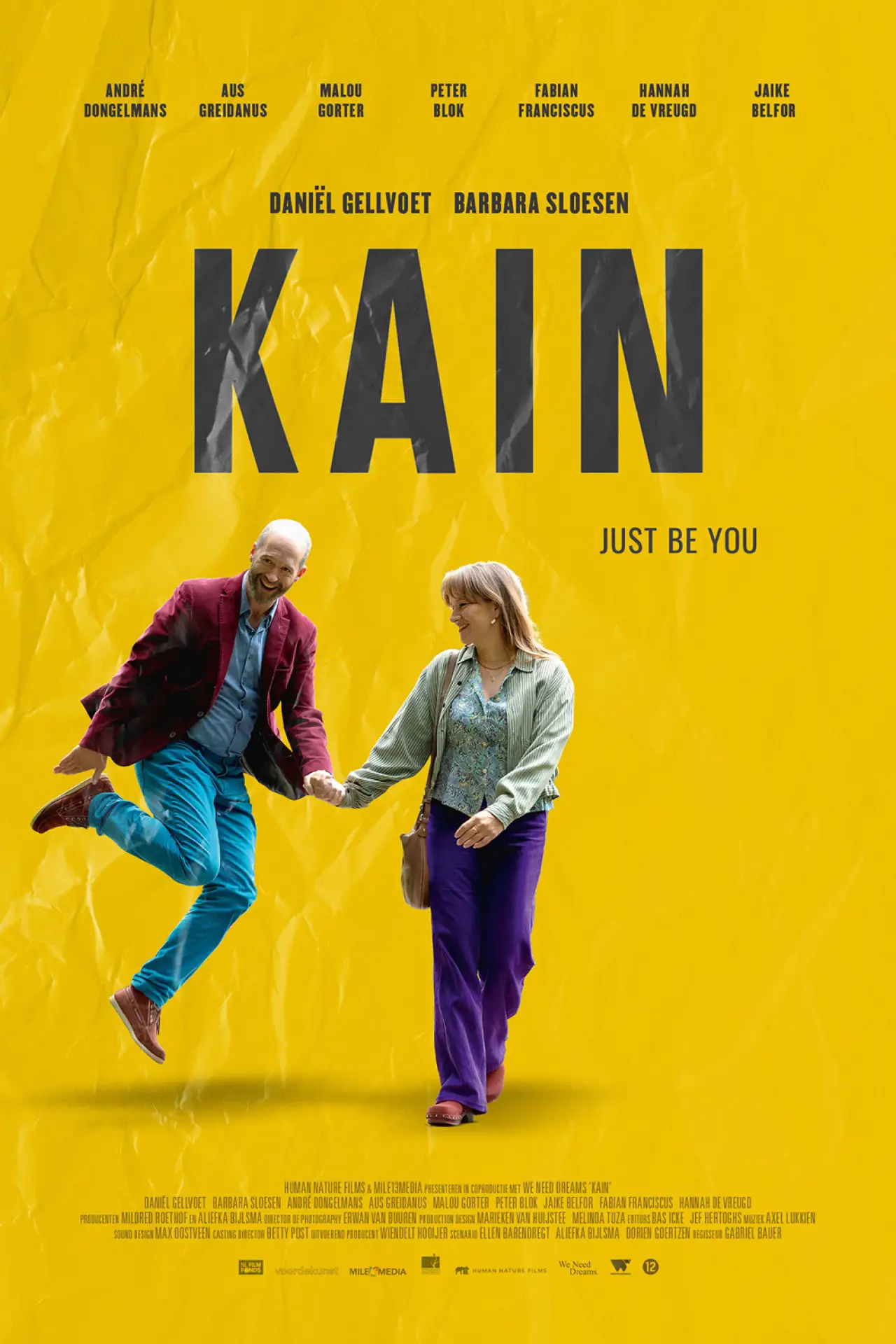 Plakat filmowy "Kain"