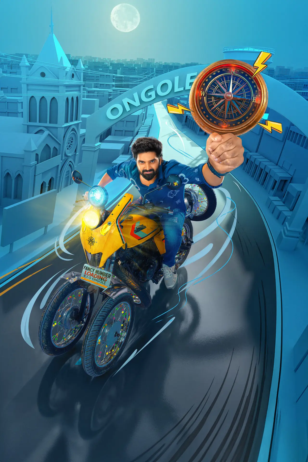 Plakat filmowy "Vishnu Vinyasam"