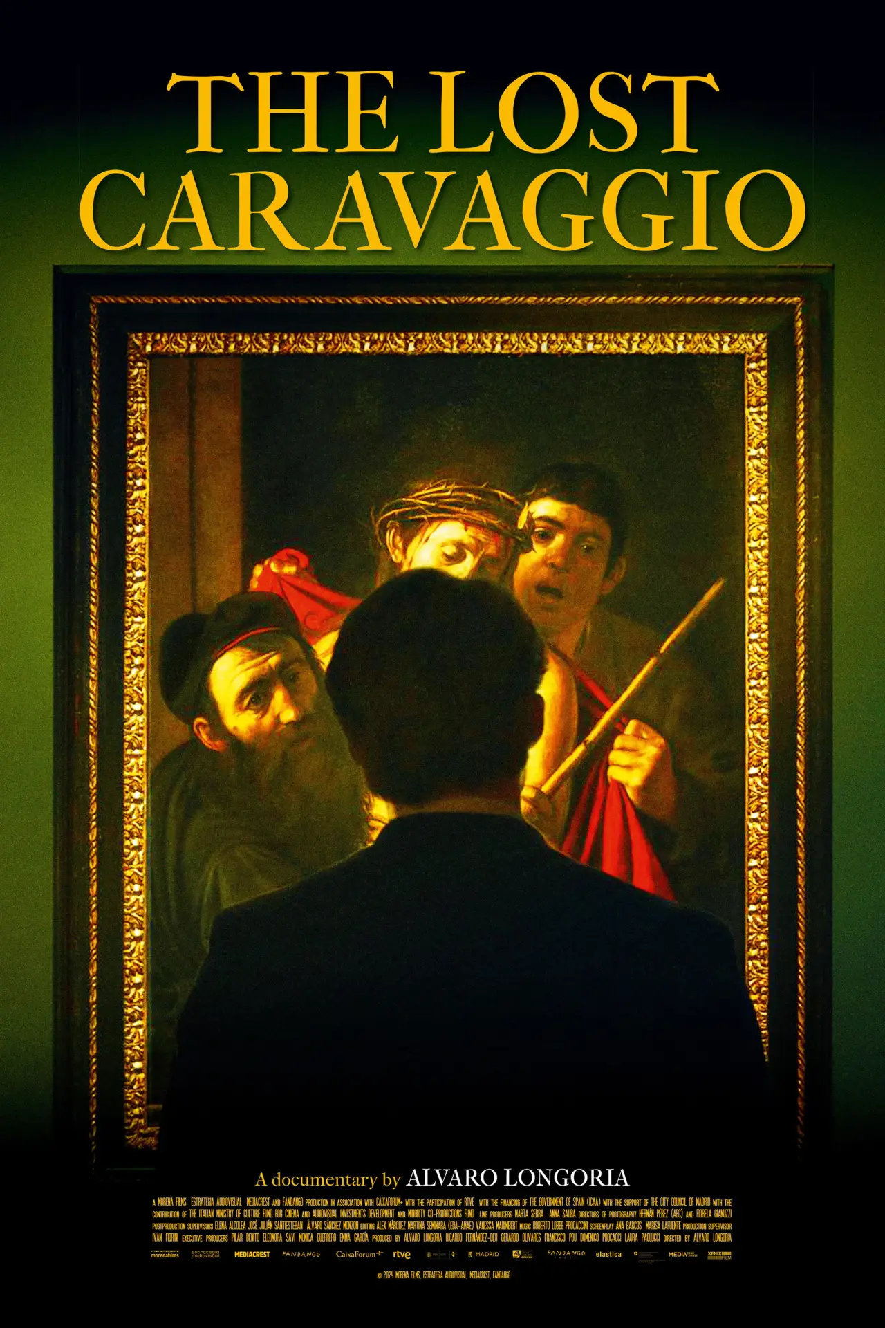 Plakat filmowy "The Sleeper. El Caravaggio perdido"