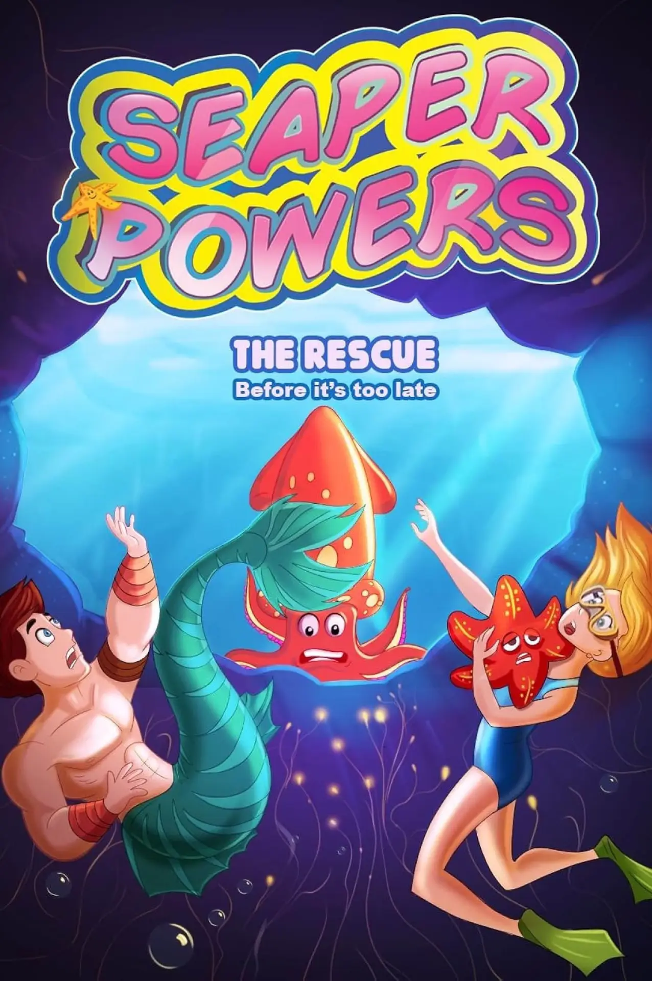 Plakat filmowy "Seaper Powers: The Rescue"