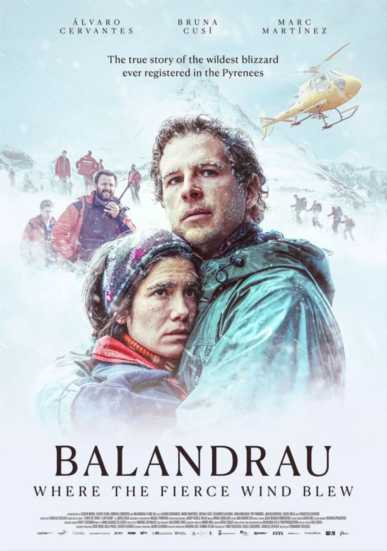 Plakat filmowy "Balandrau, vent salvatge"