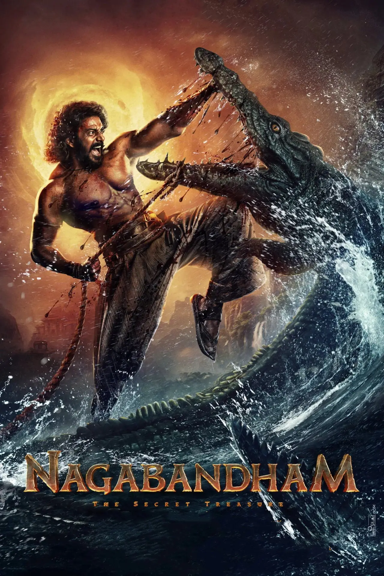 Plakat filmowy "నాగబంధం"