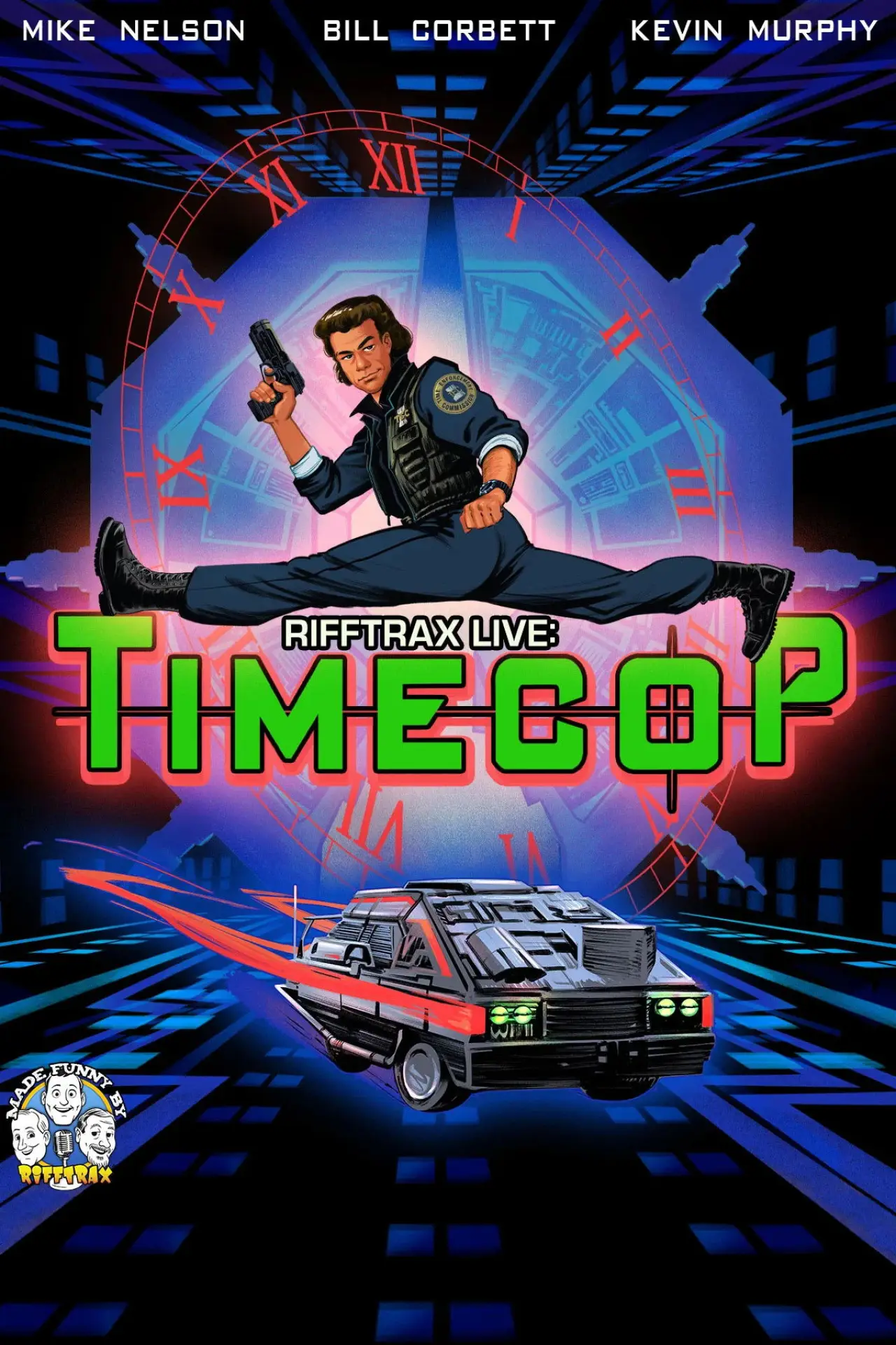 Plakat filmowy "RiffTrax Live: Timecop"