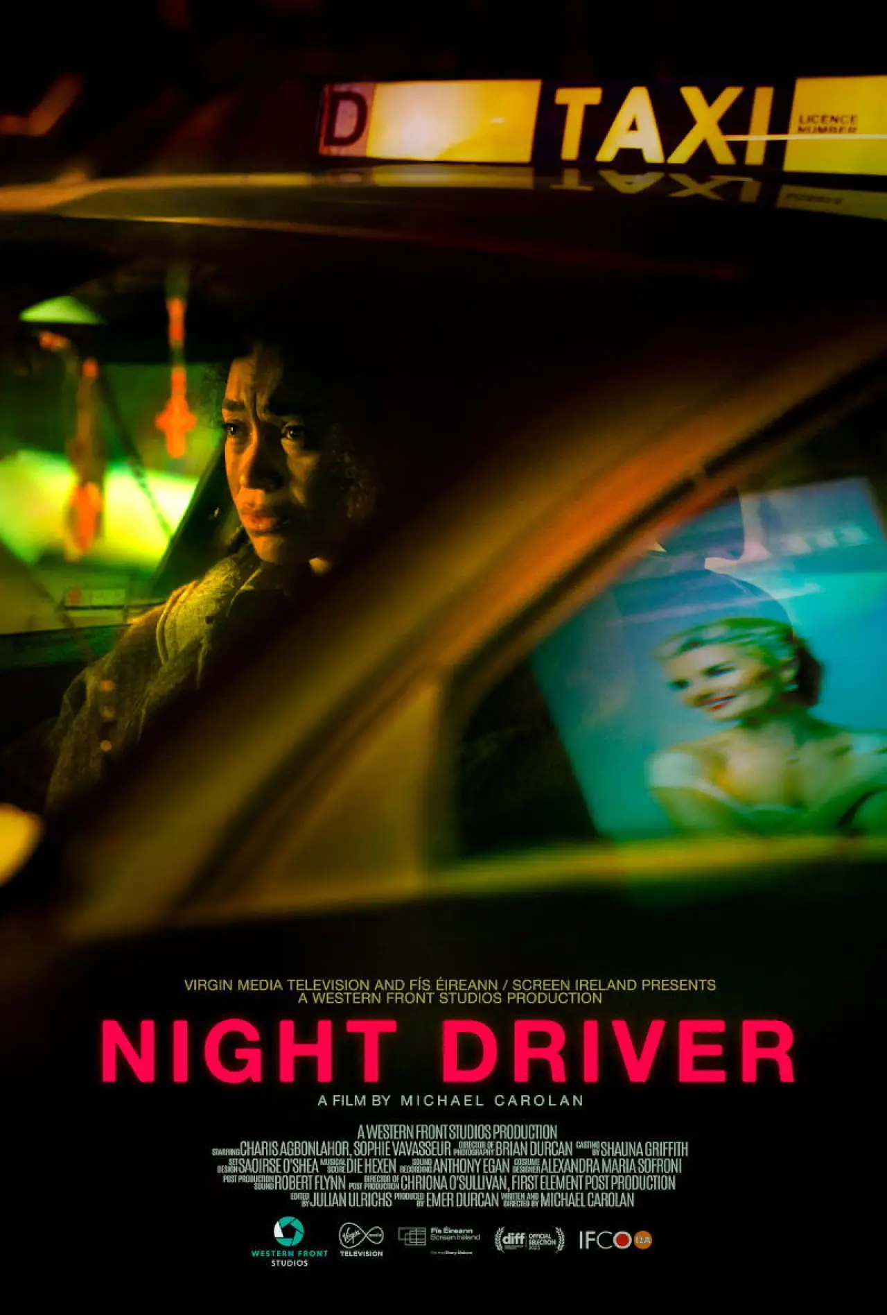 Plakat filmowy "Night Driver"