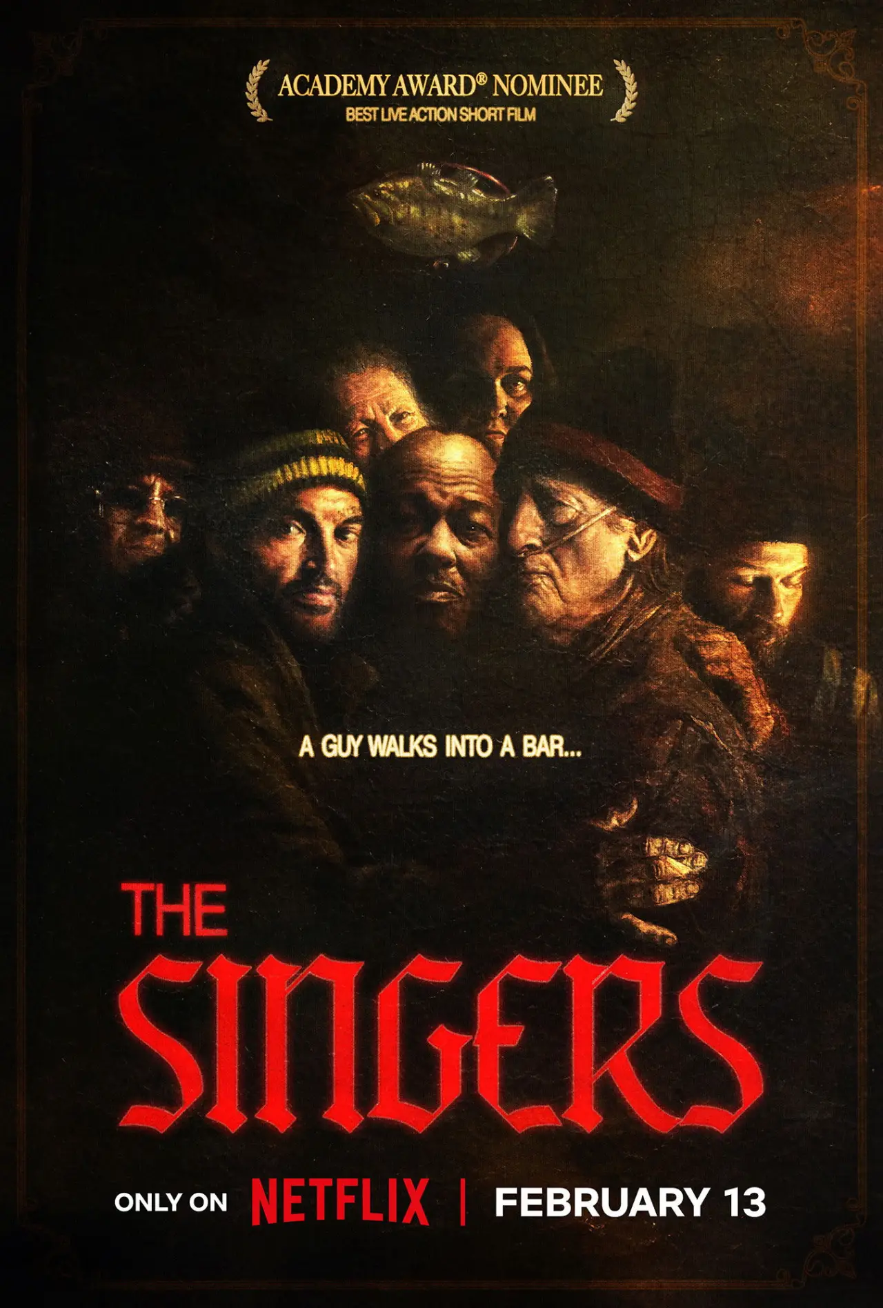 Plakat filmowy "Śpiewacy"