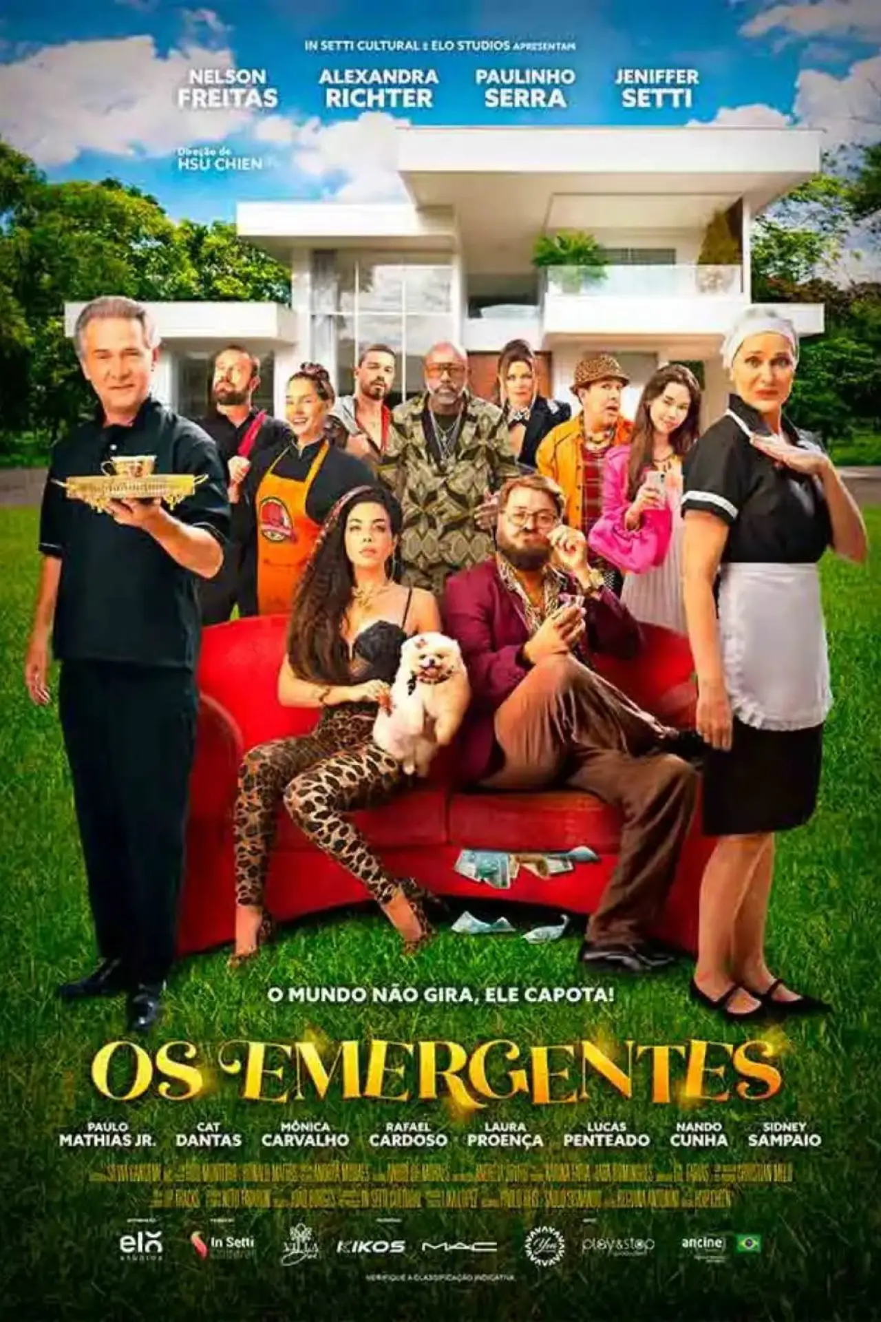 Plakat filmowy "Os Emergentes"