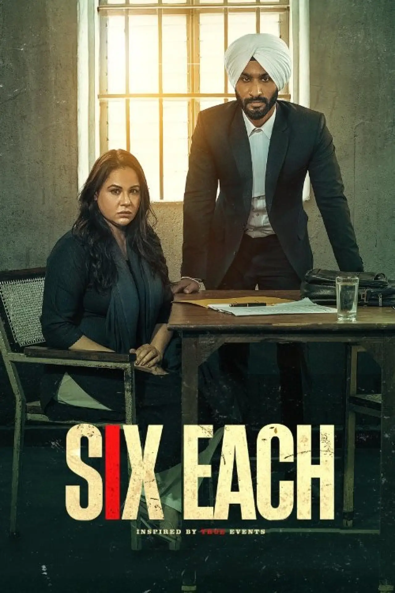 Plakat filmowy "Six Each"