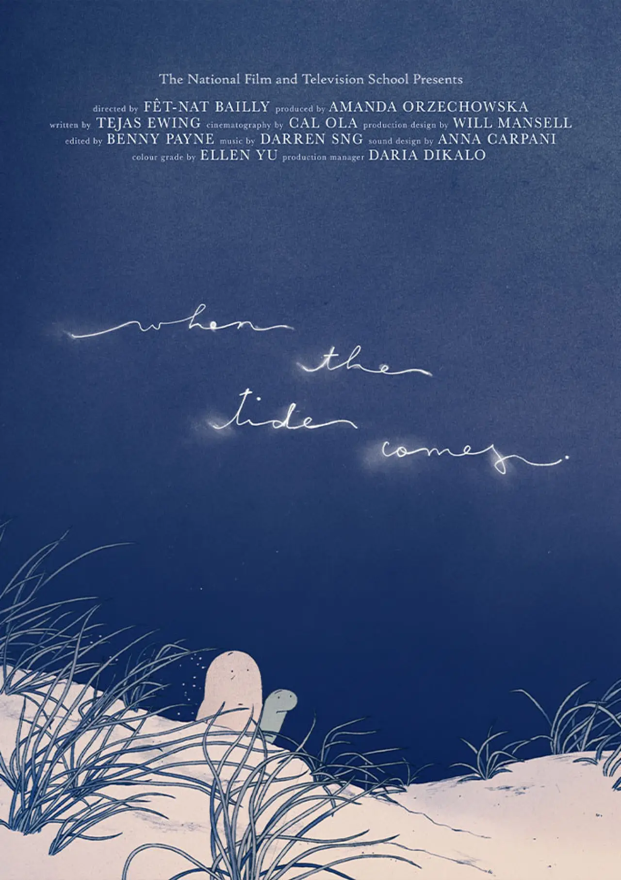 Plakat filmowy "When the Tide Comes"