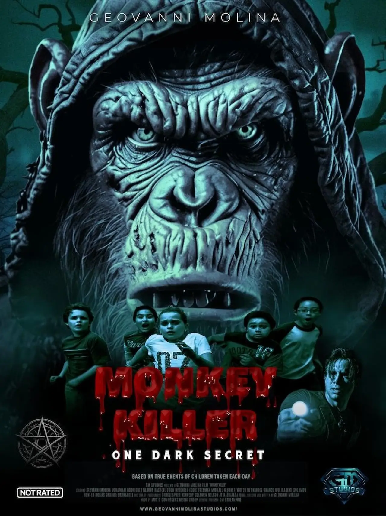 Plakat filmowy "Monkey Killer"
