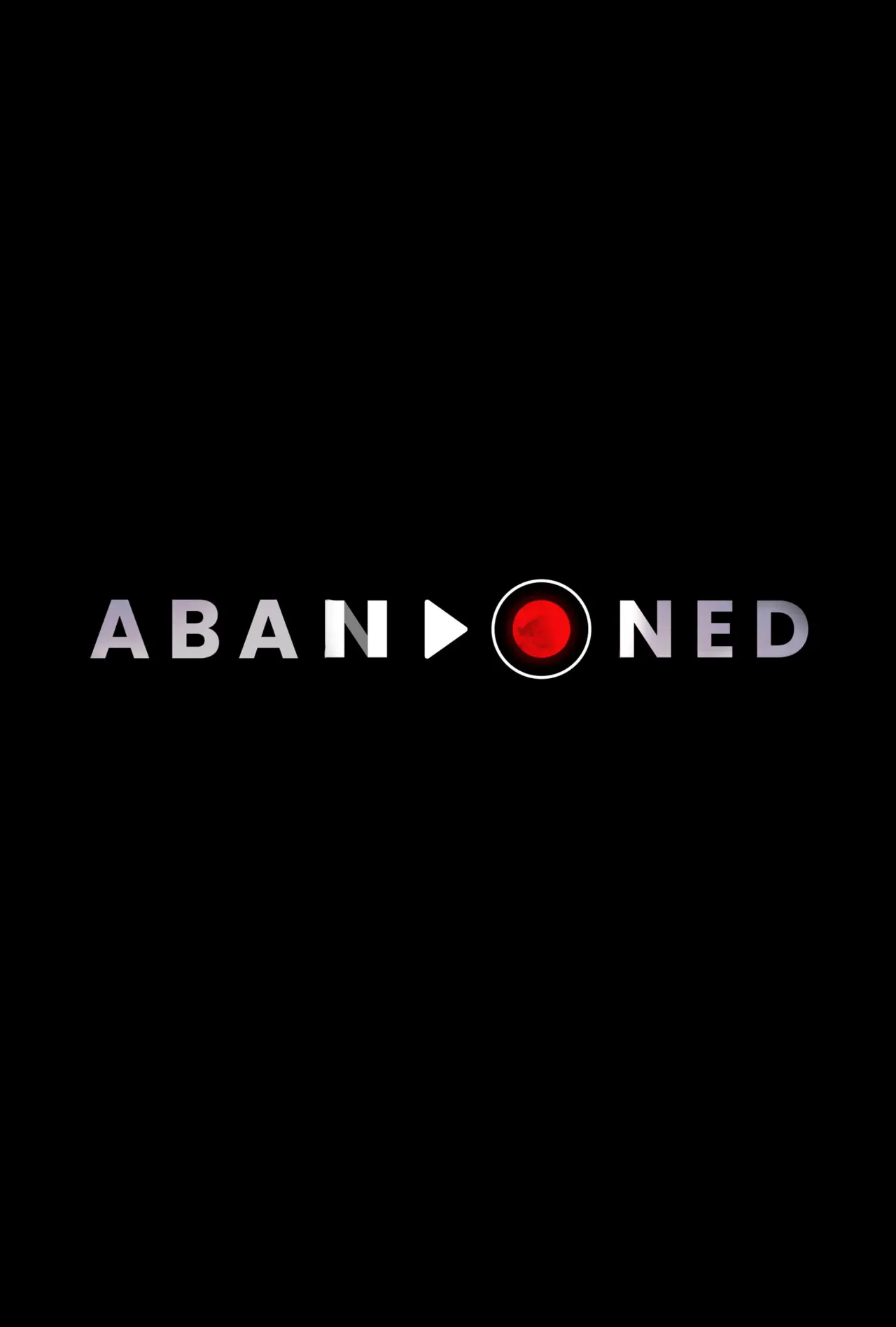 Plakat filmowy "Abandoned"