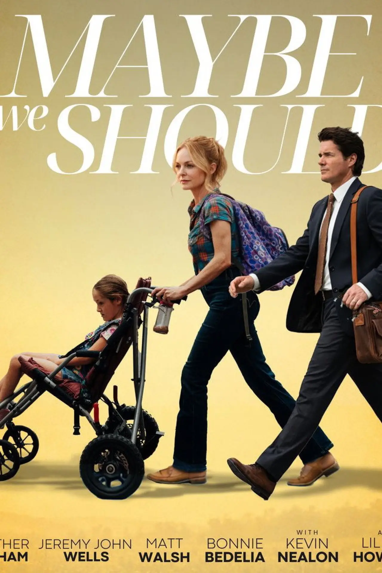 Plakat filmowy "Maybe We Should"