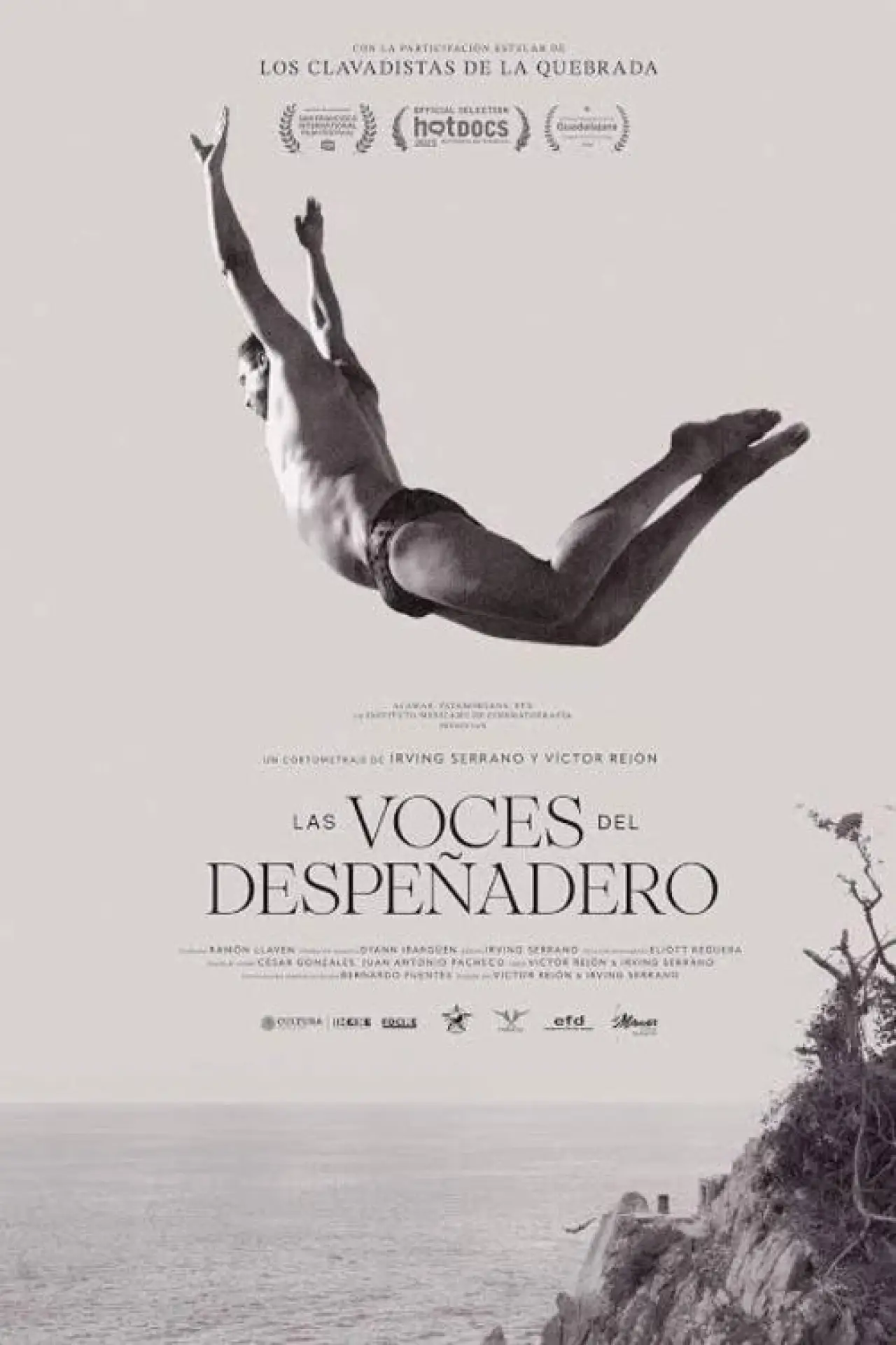Plakat filmowy "Las voces del despeñadero"