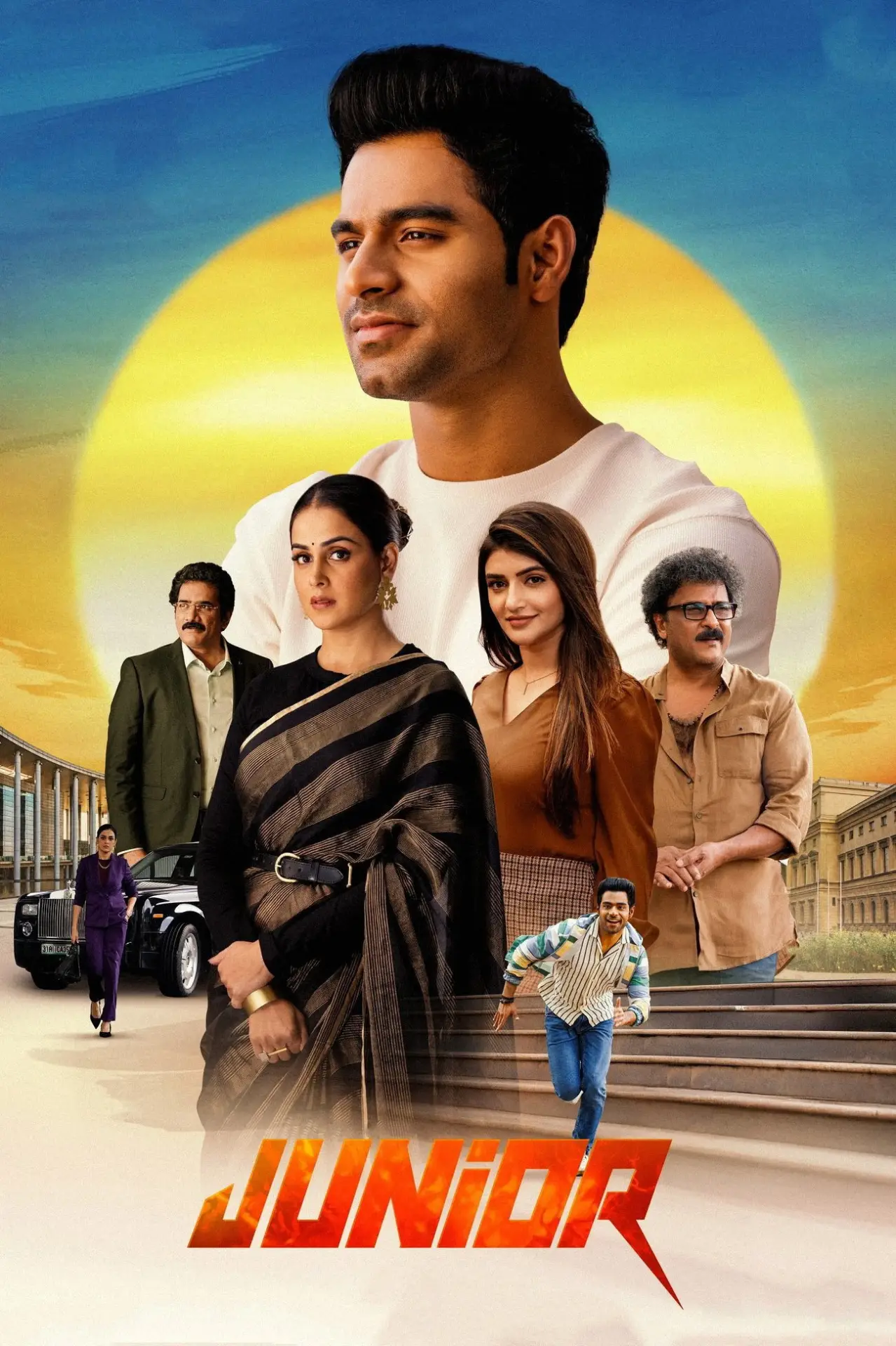 Plakat filmowy "జూనియర్"