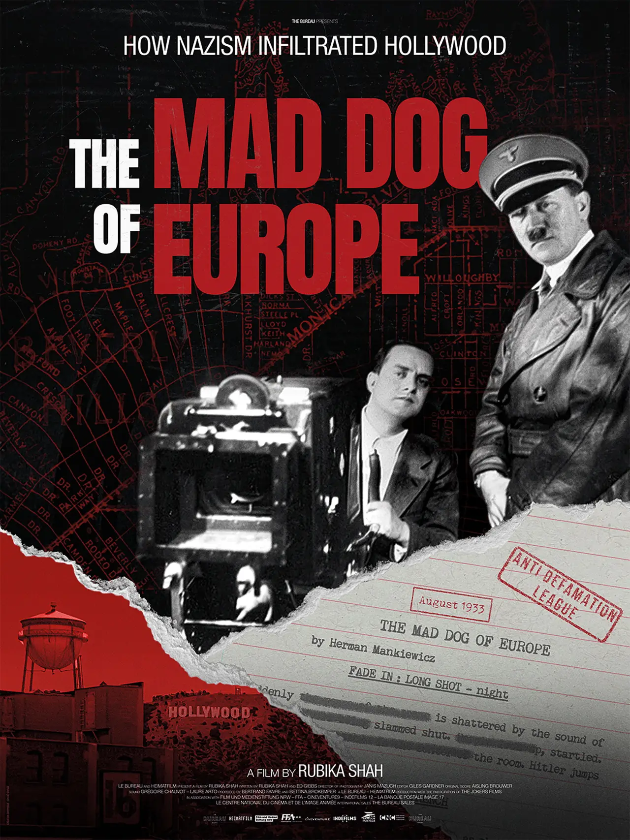 Plakat filmowy "The Mad Dog of Europe"